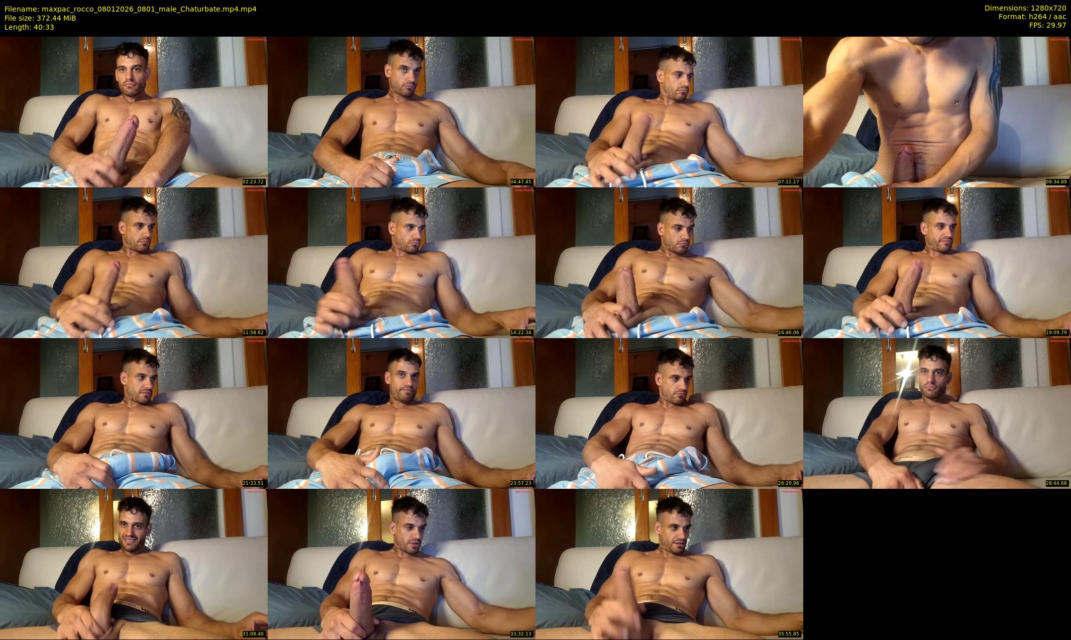maxpac_rocco — 41 minute Chaturbate male cam show recording, 720p, Jan 8, 2026