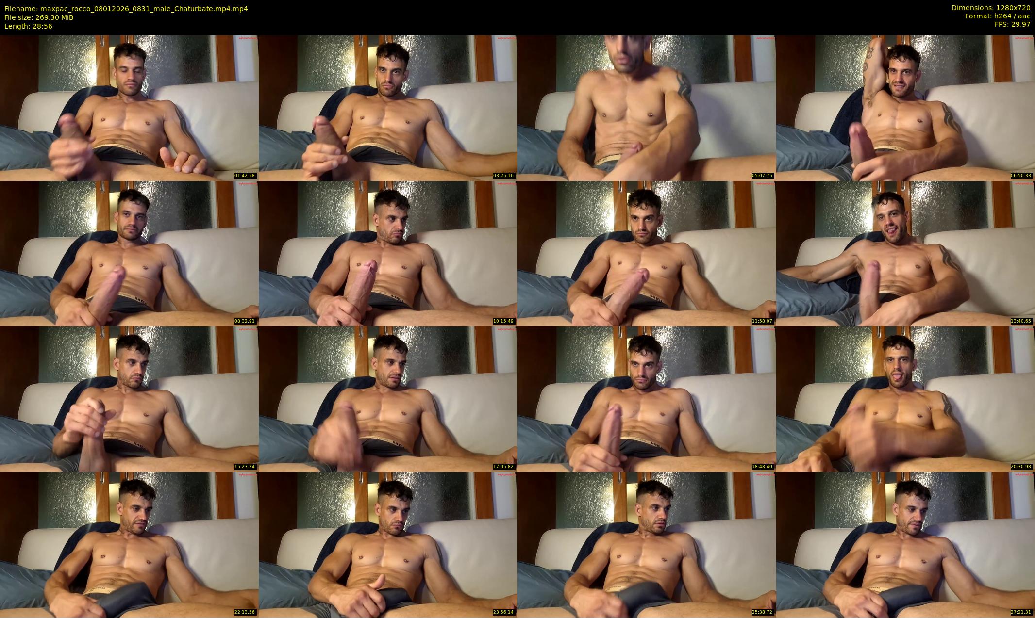 maxpac_rocco — 29 minute Chaturbate male cam show recording, 720p, Jan 8, 2026