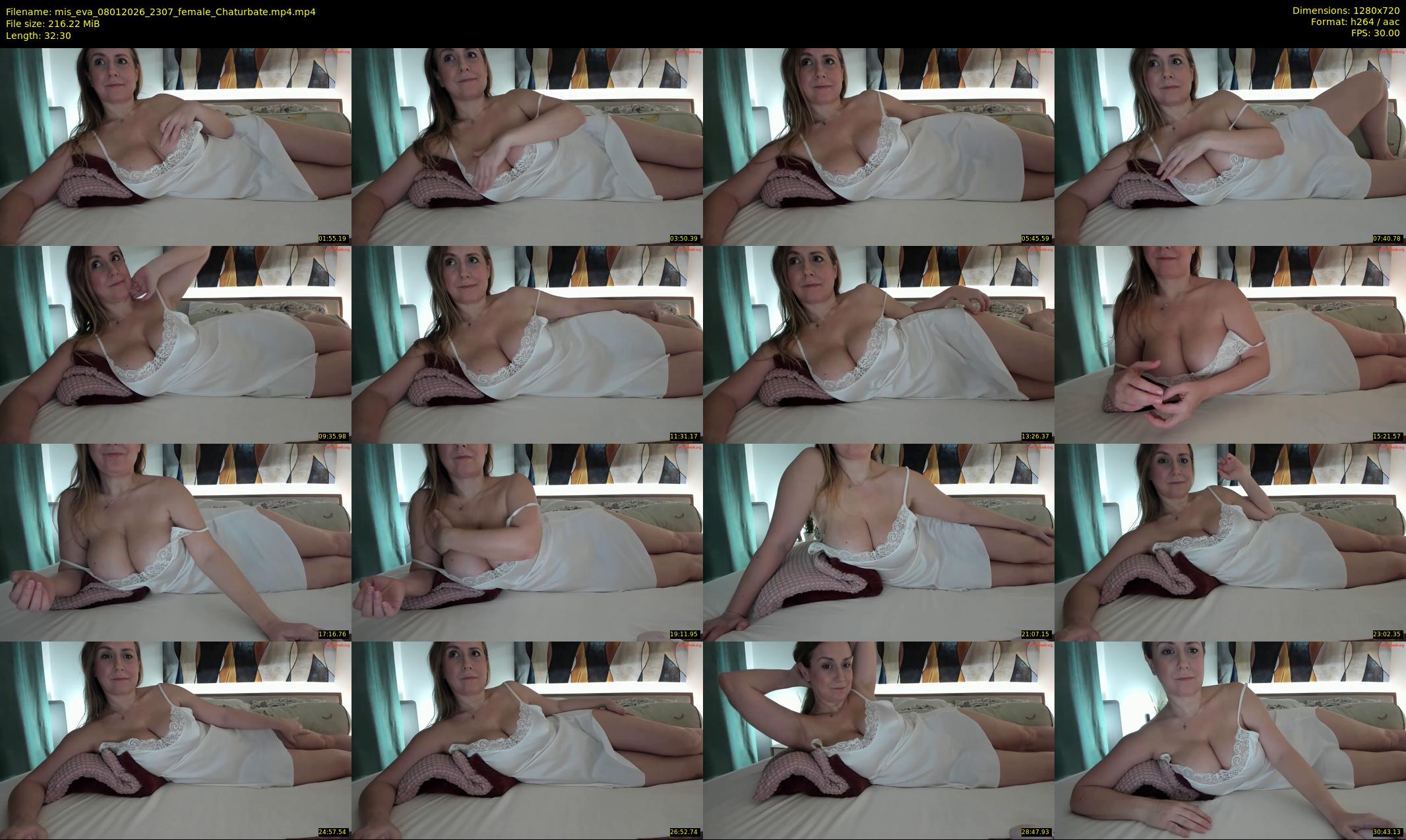 mis_eva — 33 minute Chaturbate female cam show recording, 720p, Jan 8, 2026