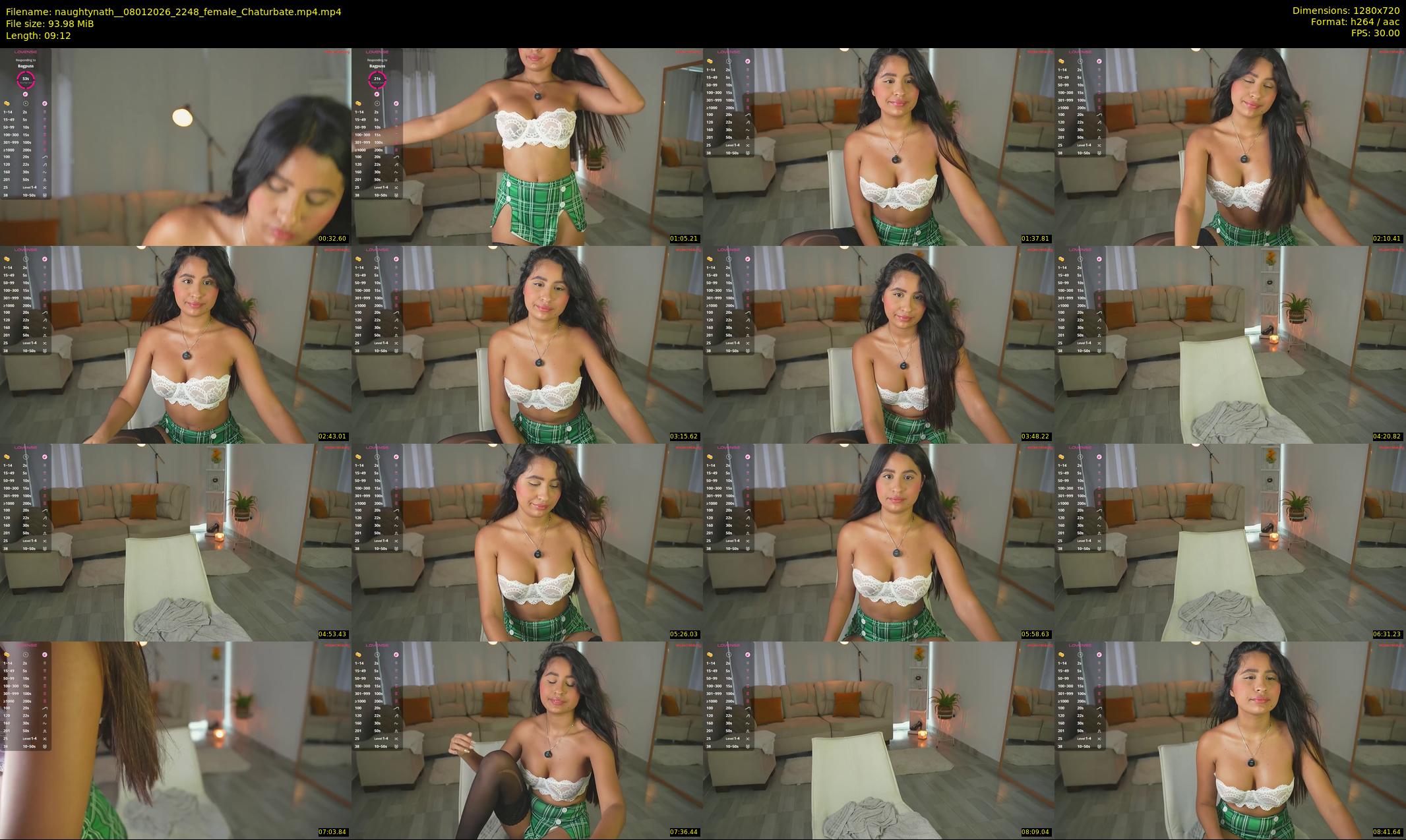 naughtynath_ — 10 minute Chaturbate female cam show recording, 720p, Jan 8, 2026