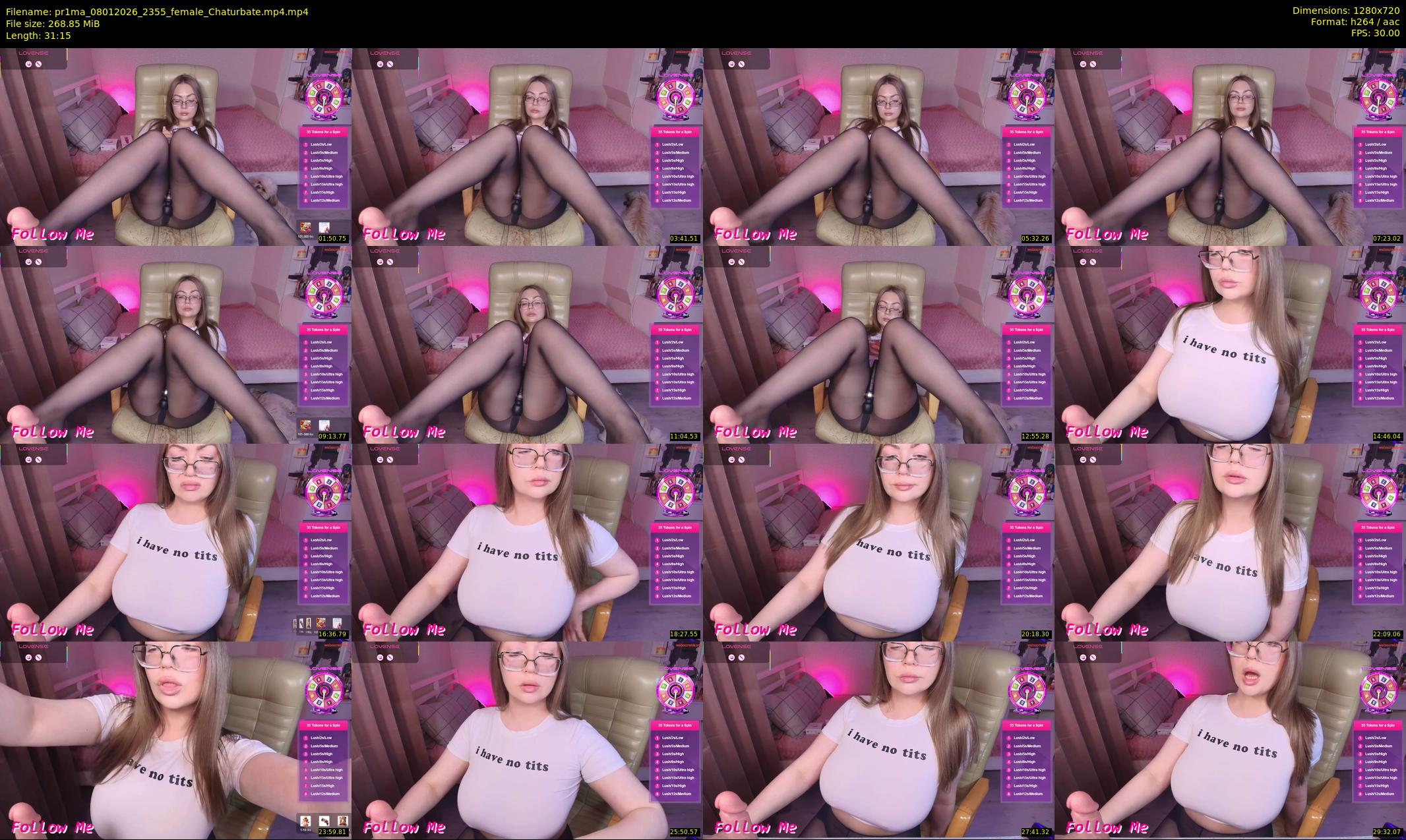 pr1ma — 32 minute Chaturbate female cam show recording, 720p, Jan 8, 2026