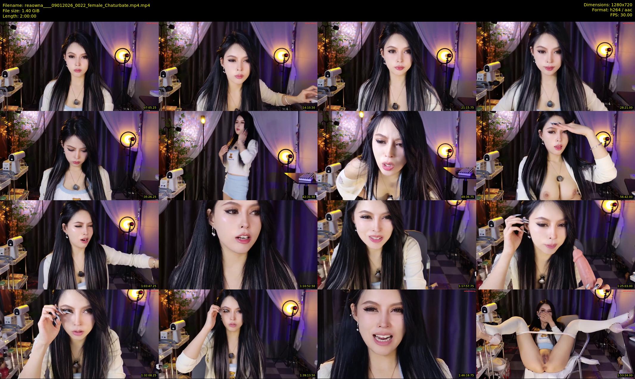 reaowna___ — 120 minute Chaturbate female cam show recording, 720p, Jan 9, 2026
