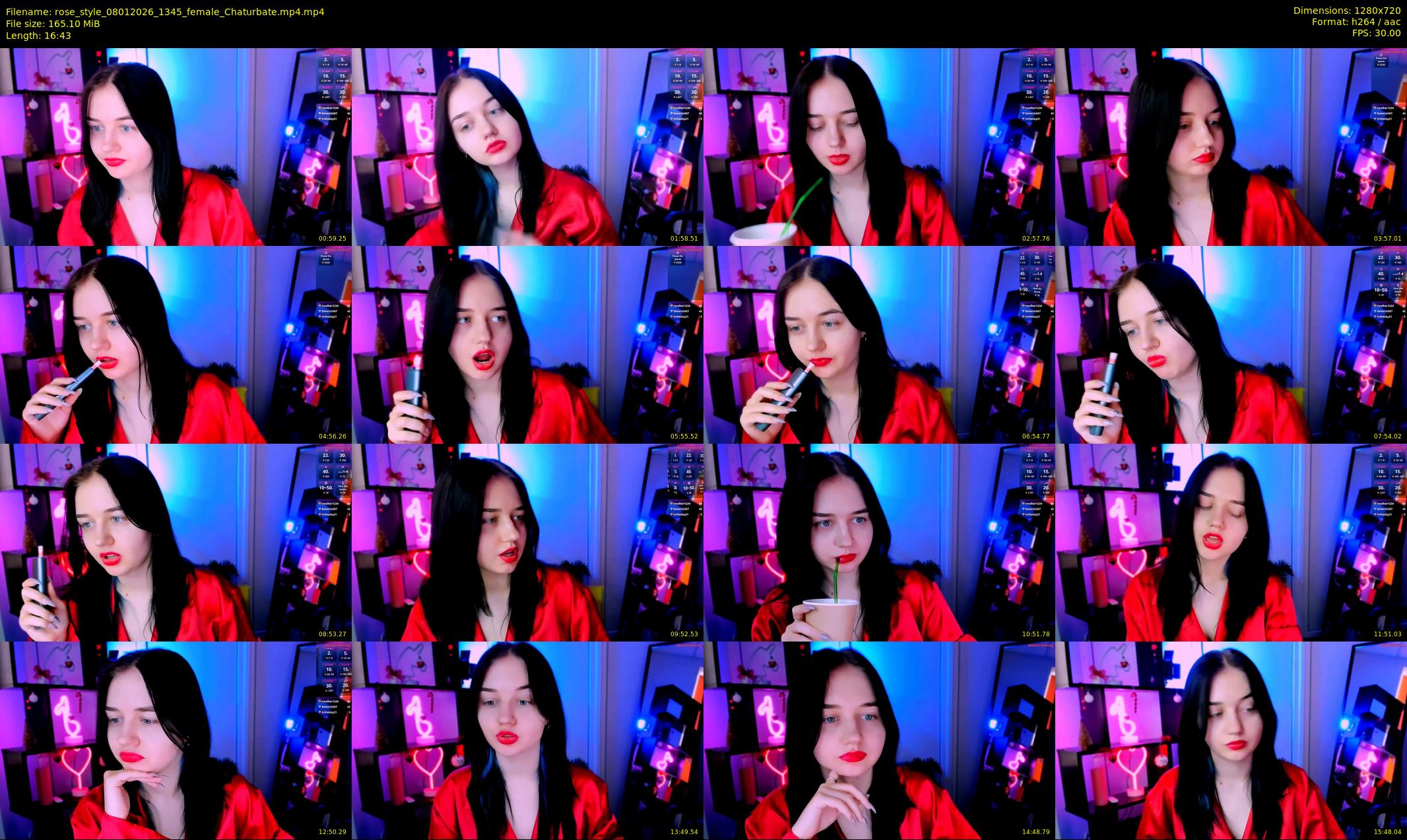 rose_style — 17 minute Chaturbate couple cam show recording, 720p, Jan 8, 2026