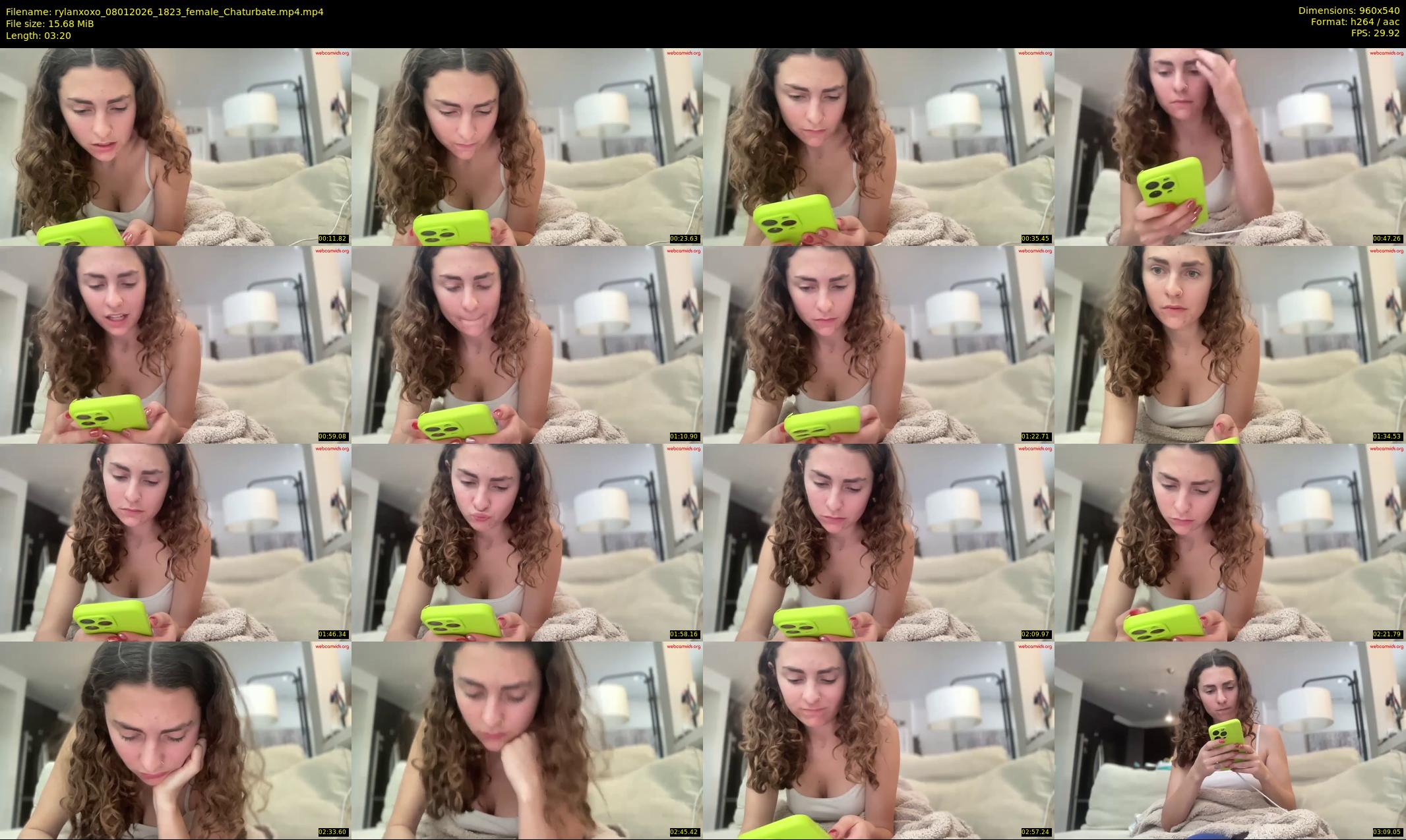rylanxoxo — 4 minute Chaturbate female cam show recording, 480p, Jan 8, 2026
