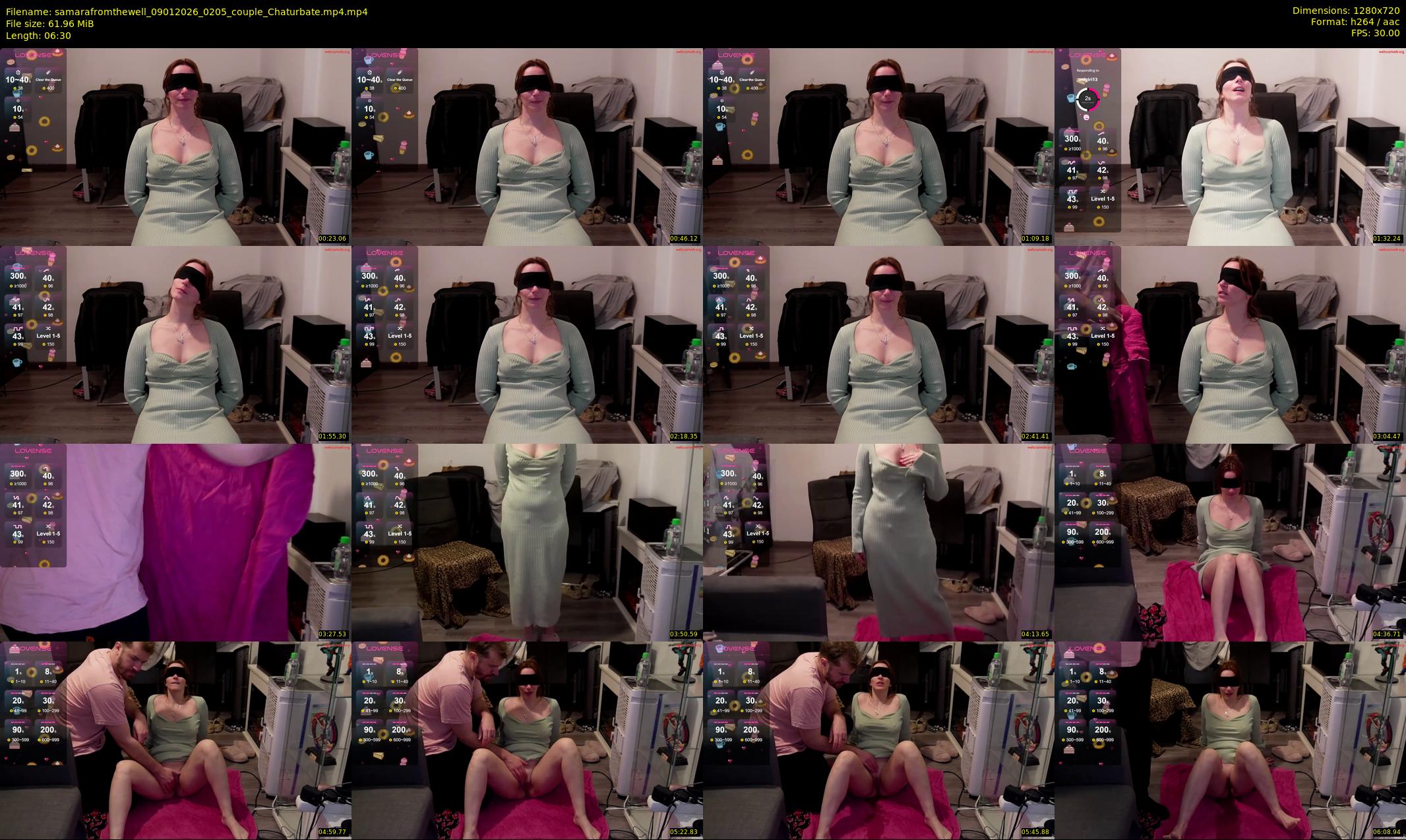 samarafromthewell — 7 minute Chaturbate female cam show recording, 720p, Jan 9, 2026