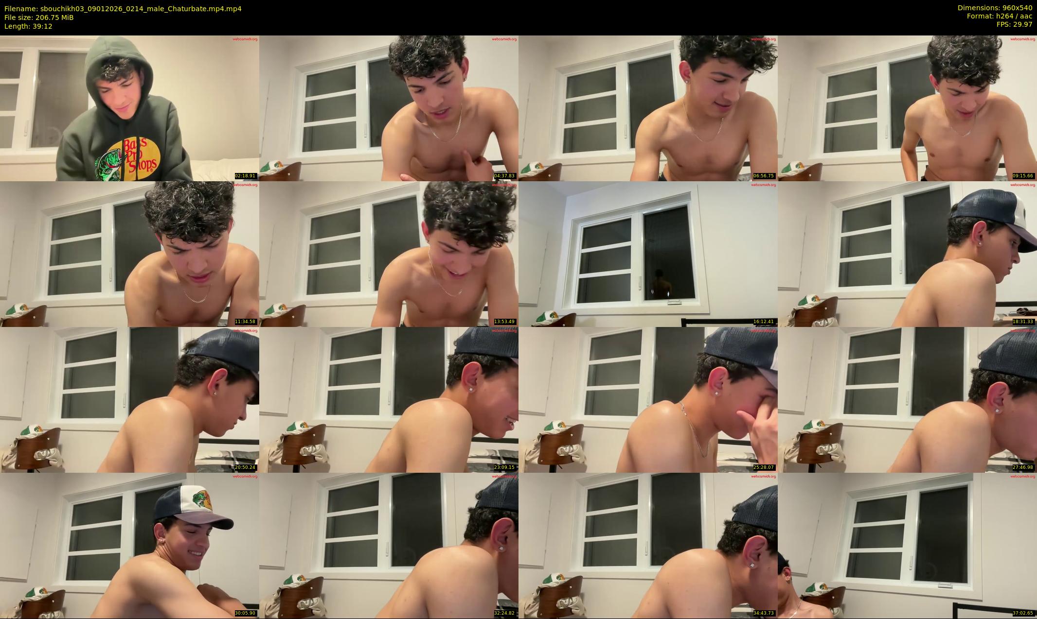 sbouchikh03 — 40 minute Chaturbate male cam show recording, 480p, Jan 9, 2026
