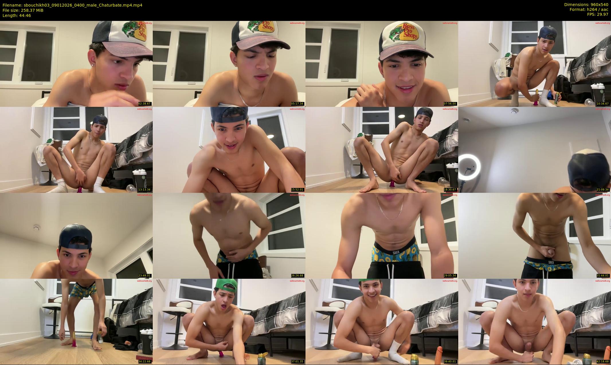 sbouchikh03 — 45 minute Chaturbate male cam show recording, 480p, Jan 9, 2026