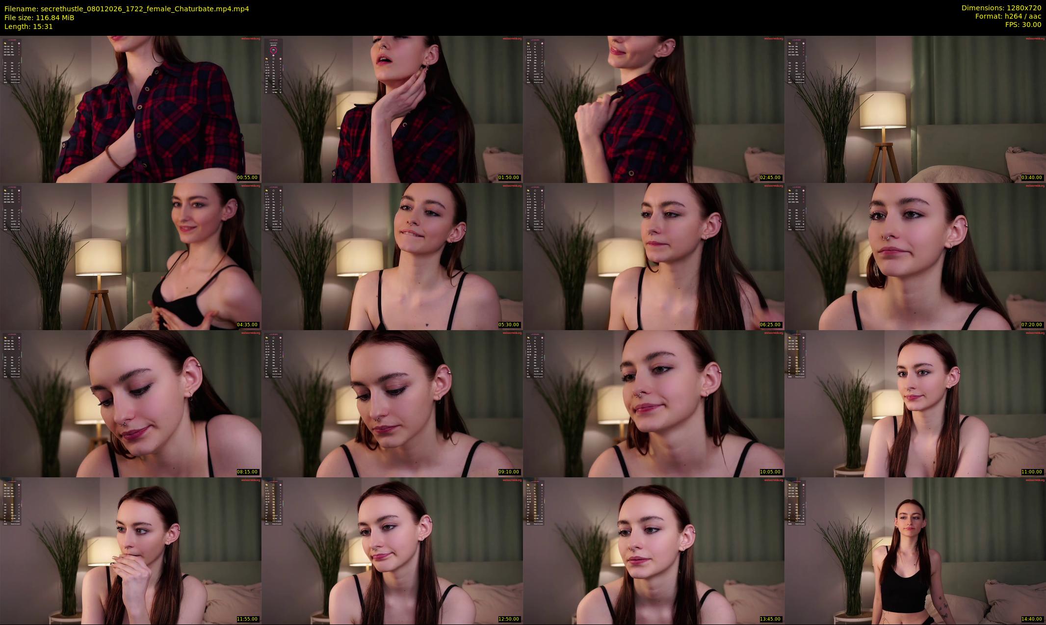 secrethustle — 16 minute Chaturbate female cam show recording, 720p, Jan 8, 2026