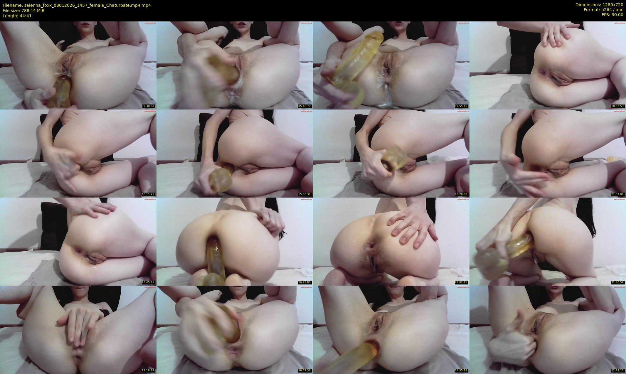 selenna_foxx — 45 minute Chaturbate female cam show recording, 720p, Jan 8, 2026