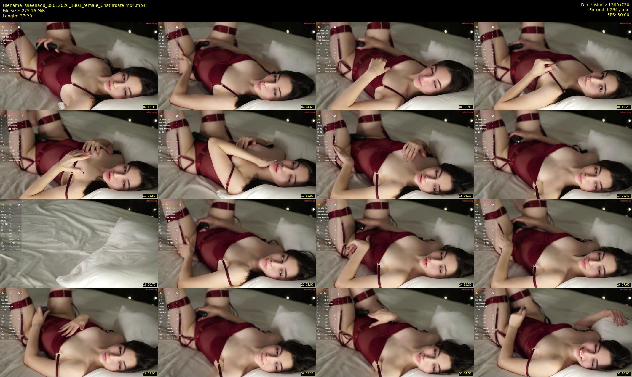 sheenadu — 38 minute Chaturbate female cam show recording, 720p, Jan 8, 2026