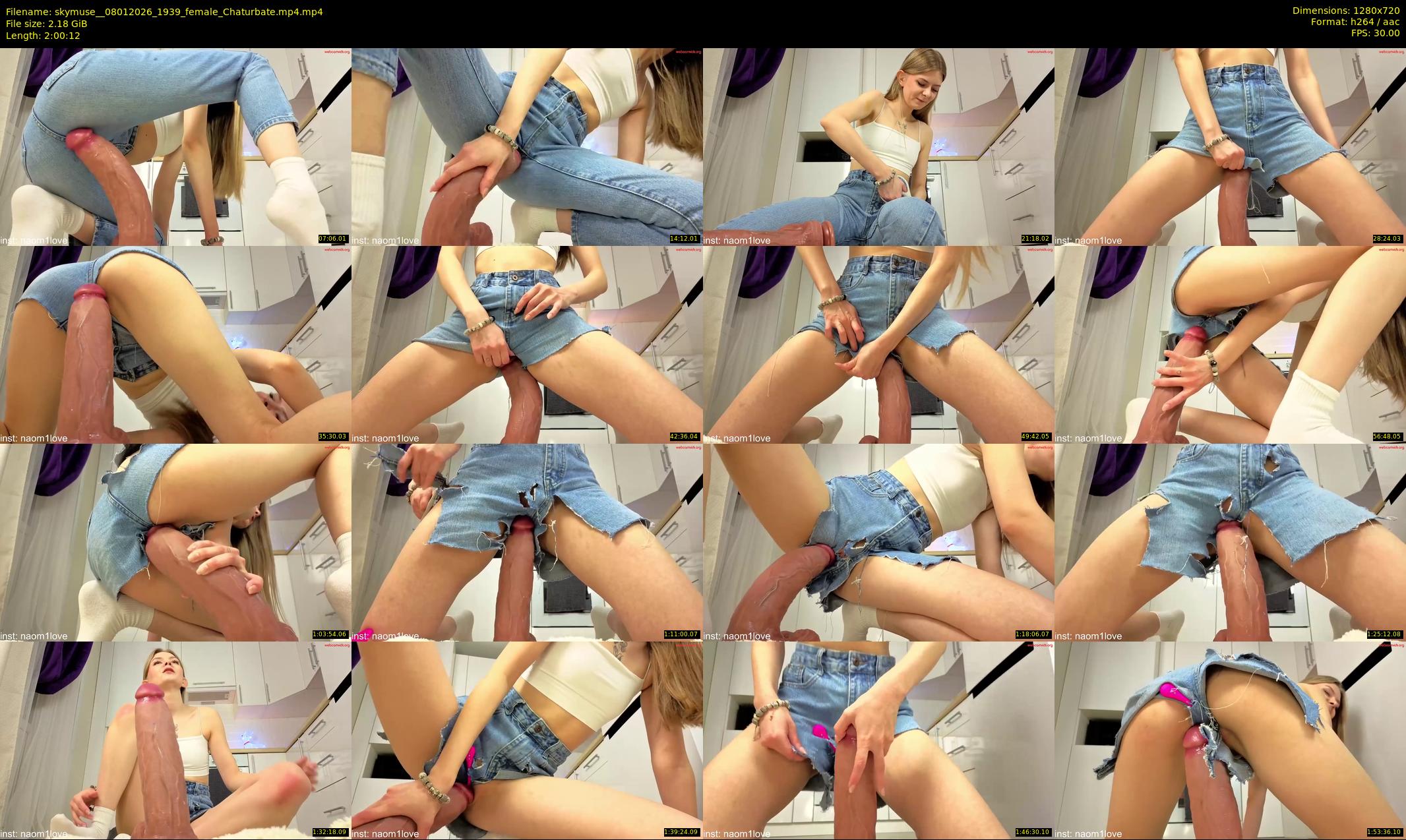 skymuse_ — 121 minute Chaturbate female cam show recording, 720p, Jan 8, 2026