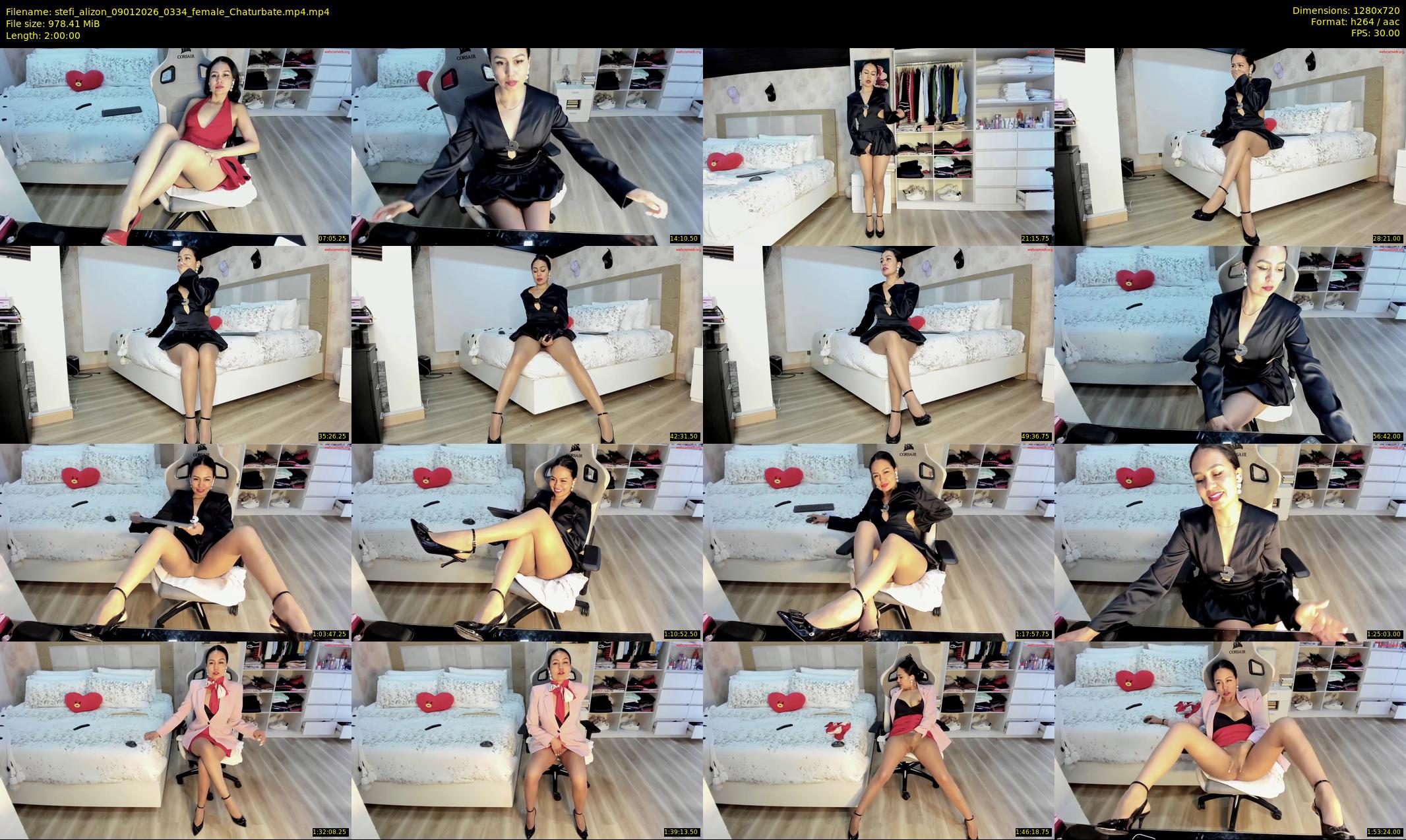 stefi_alizon — 120 minute Chaturbate female cam show recording, 720p, Jan 9, 2026