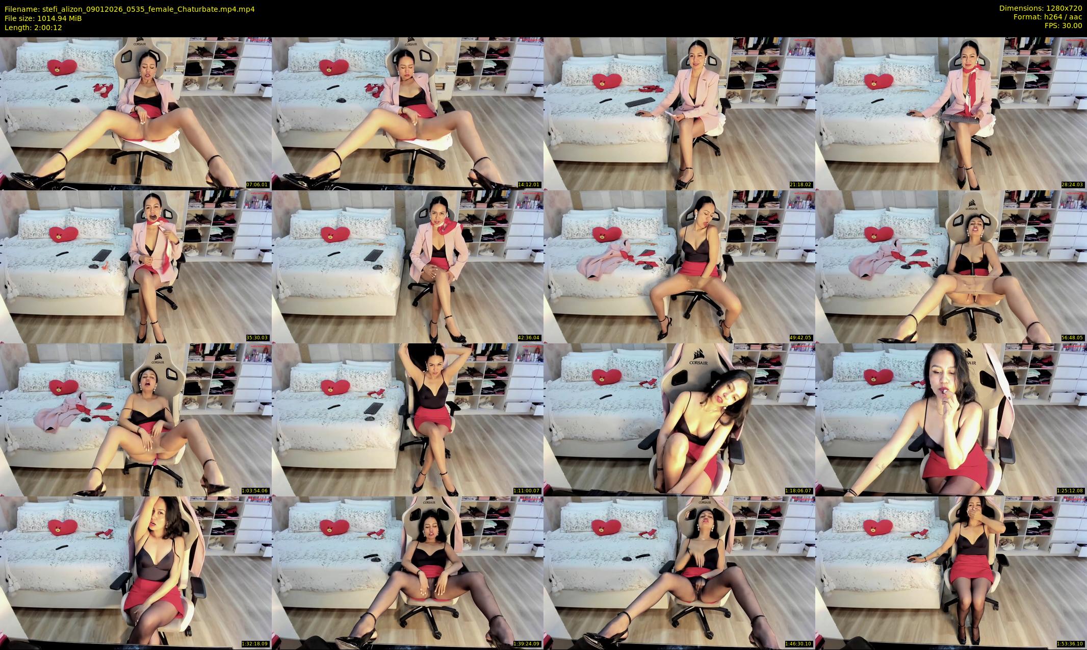 stefi_alizon — 121 minute Chaturbate female cam show recording, 720p, Jan 9, 2026