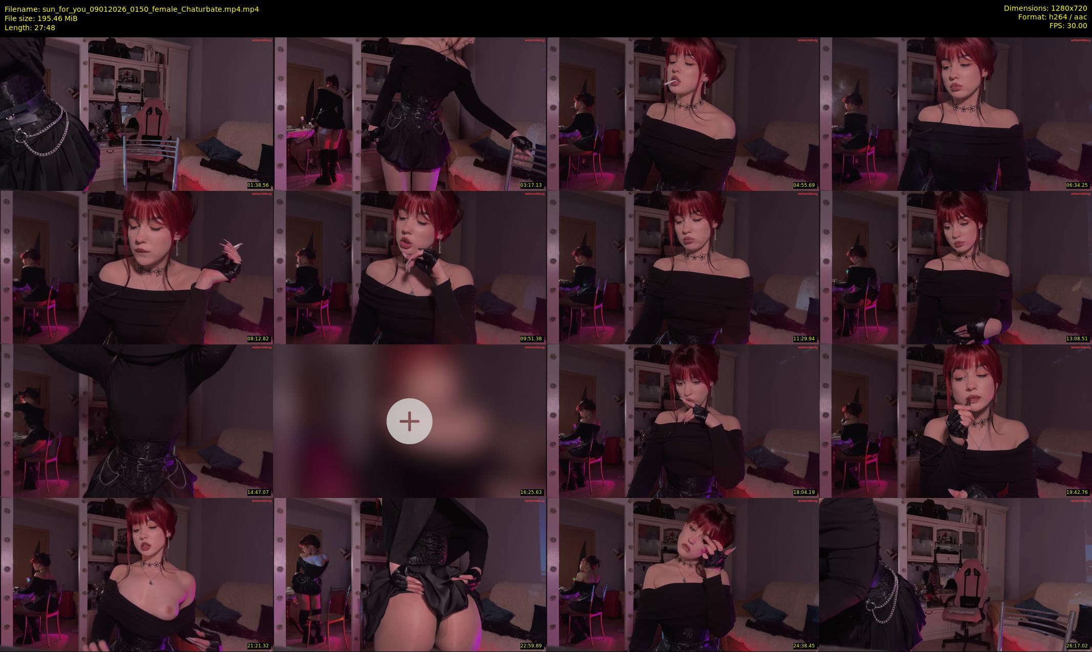 sun_for_you — 28 minute Chaturbate female cam show recording, 720p, Jan 9, 2026
