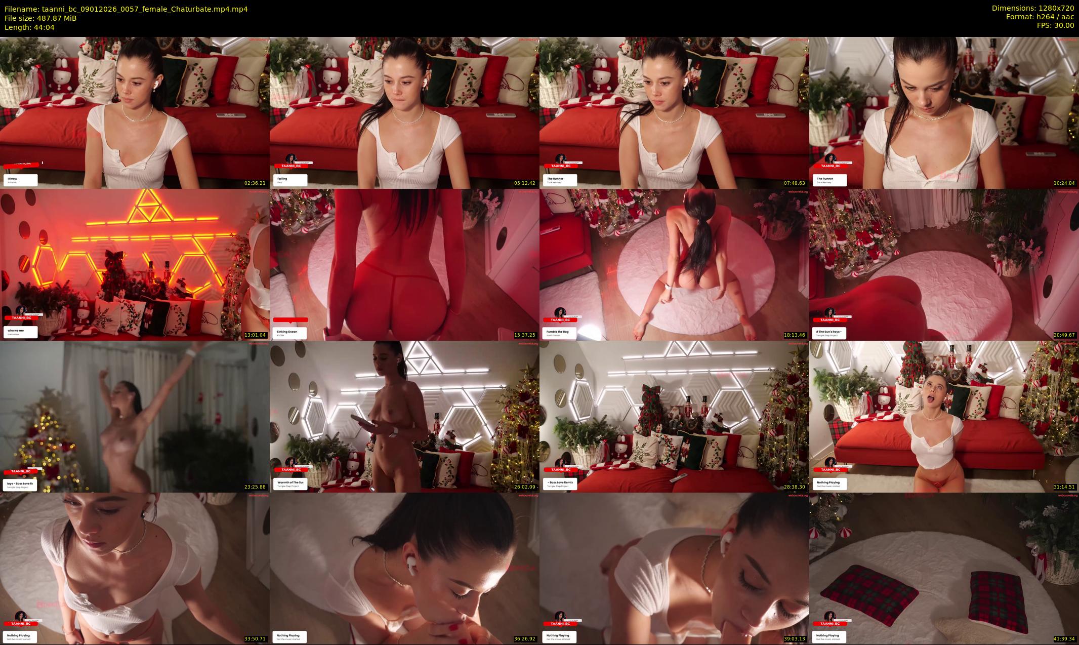 taanni_bc — 45 minute Chaturbate female cam show recording, 720p, Jan 9, 2026