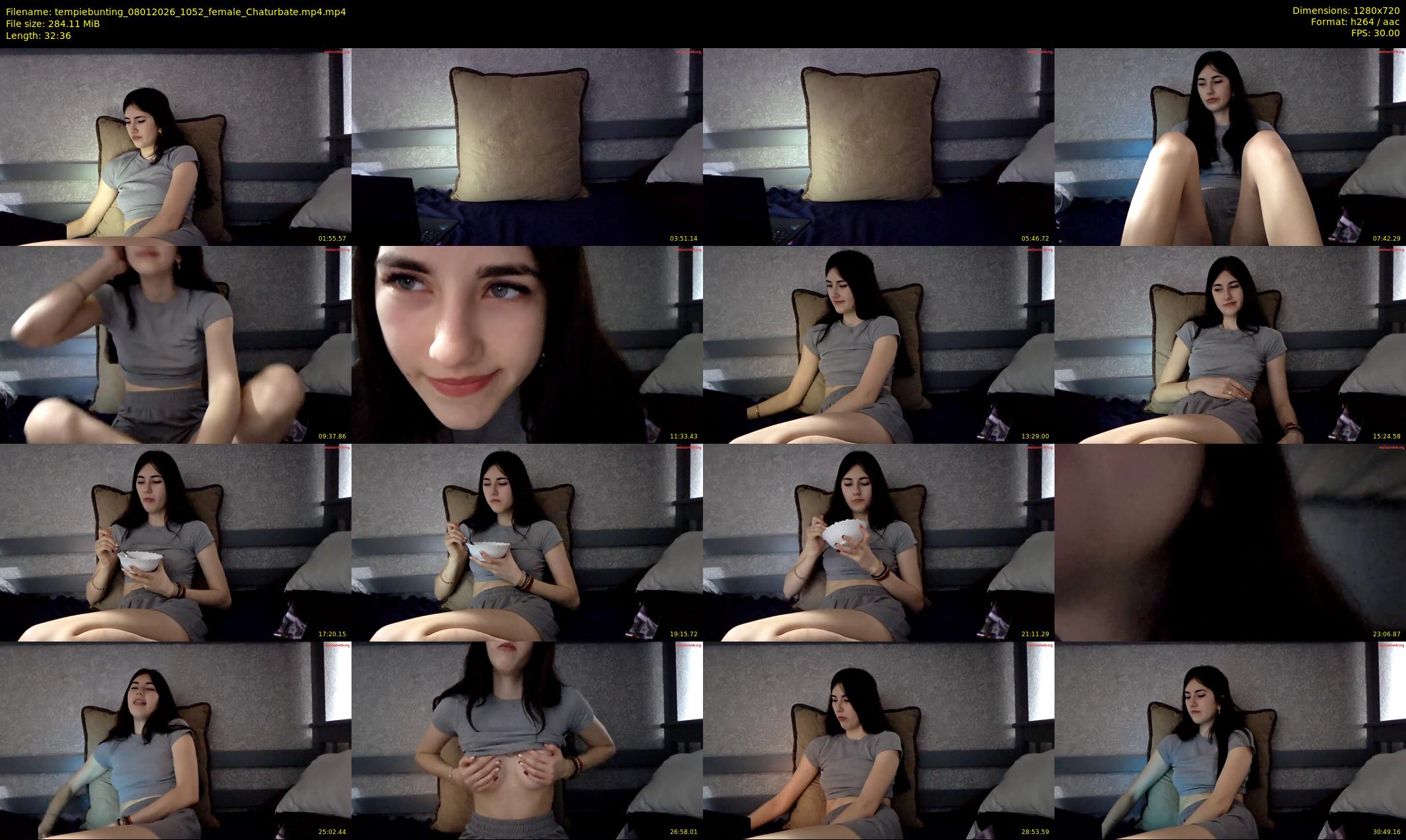 tempiebunting — 33 minute Chaturbate female cam show recording, 720p, Jan 8, 2026