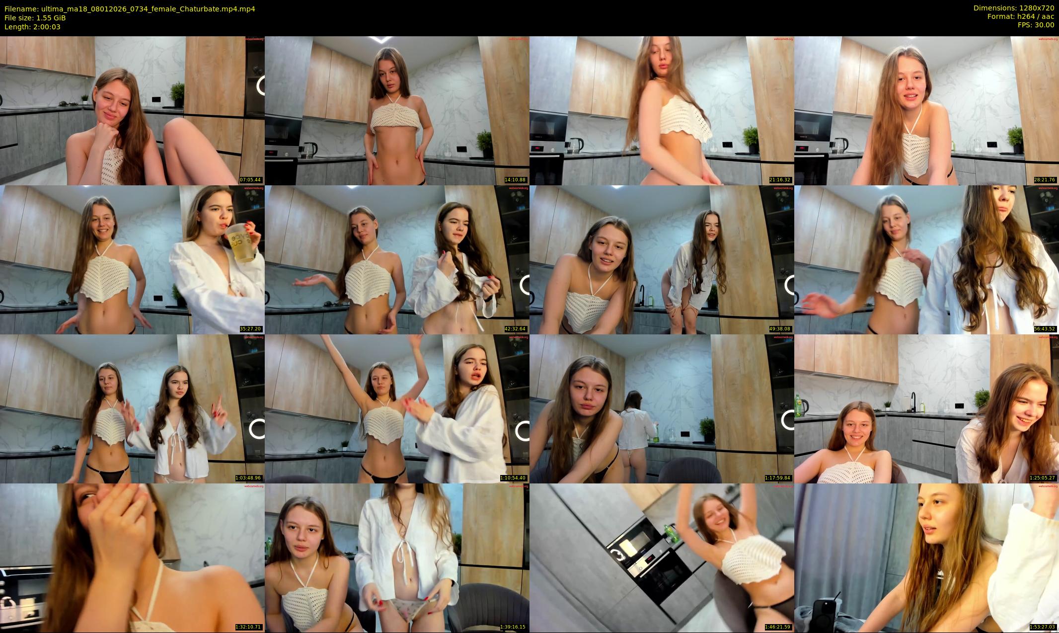 ultima_ma18 — 121 minute Chaturbate female cam show recording, 720p, Jan 8, 2026
