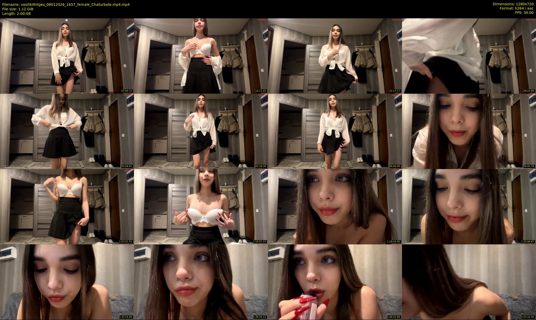 vasilikithilges — 121 minute Chaturbate female cam show recording, 720p, Jan 8, 2026