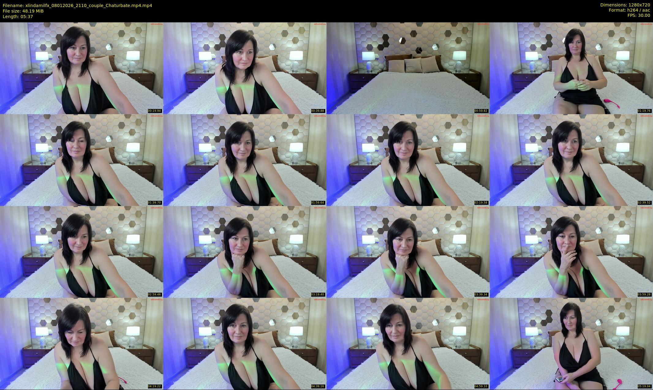 xlindamilfx — 6 minute Chaturbate female cam show recording, 720p, Jan 8, 2026