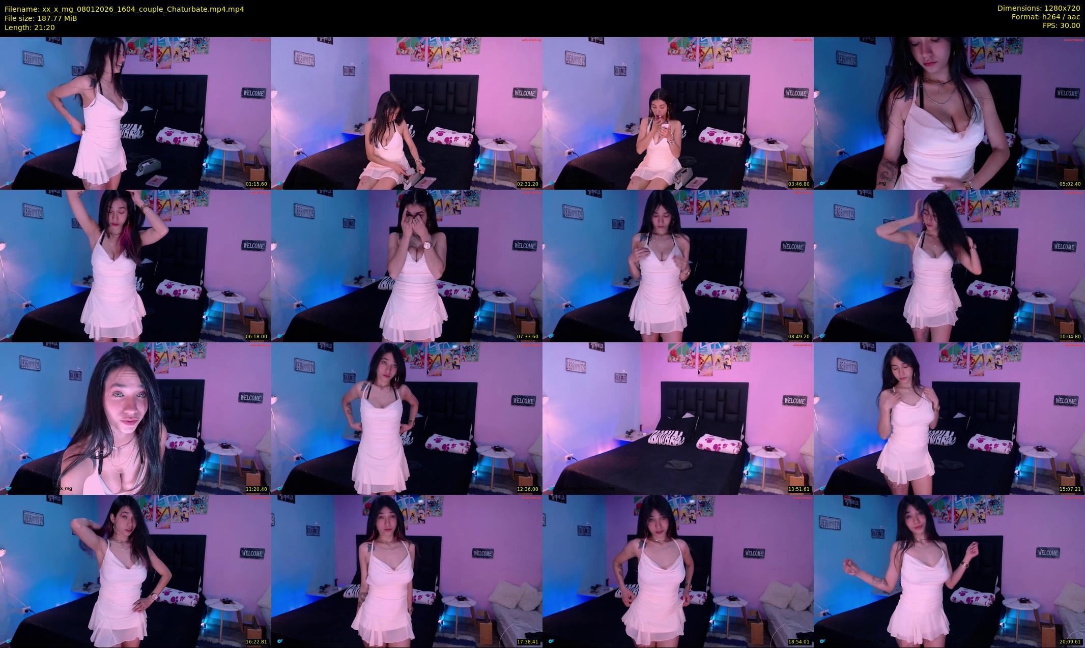 xx_x_mg — 22 minute Chaturbate couple cam show recording, 720p, Jan 8, 2026