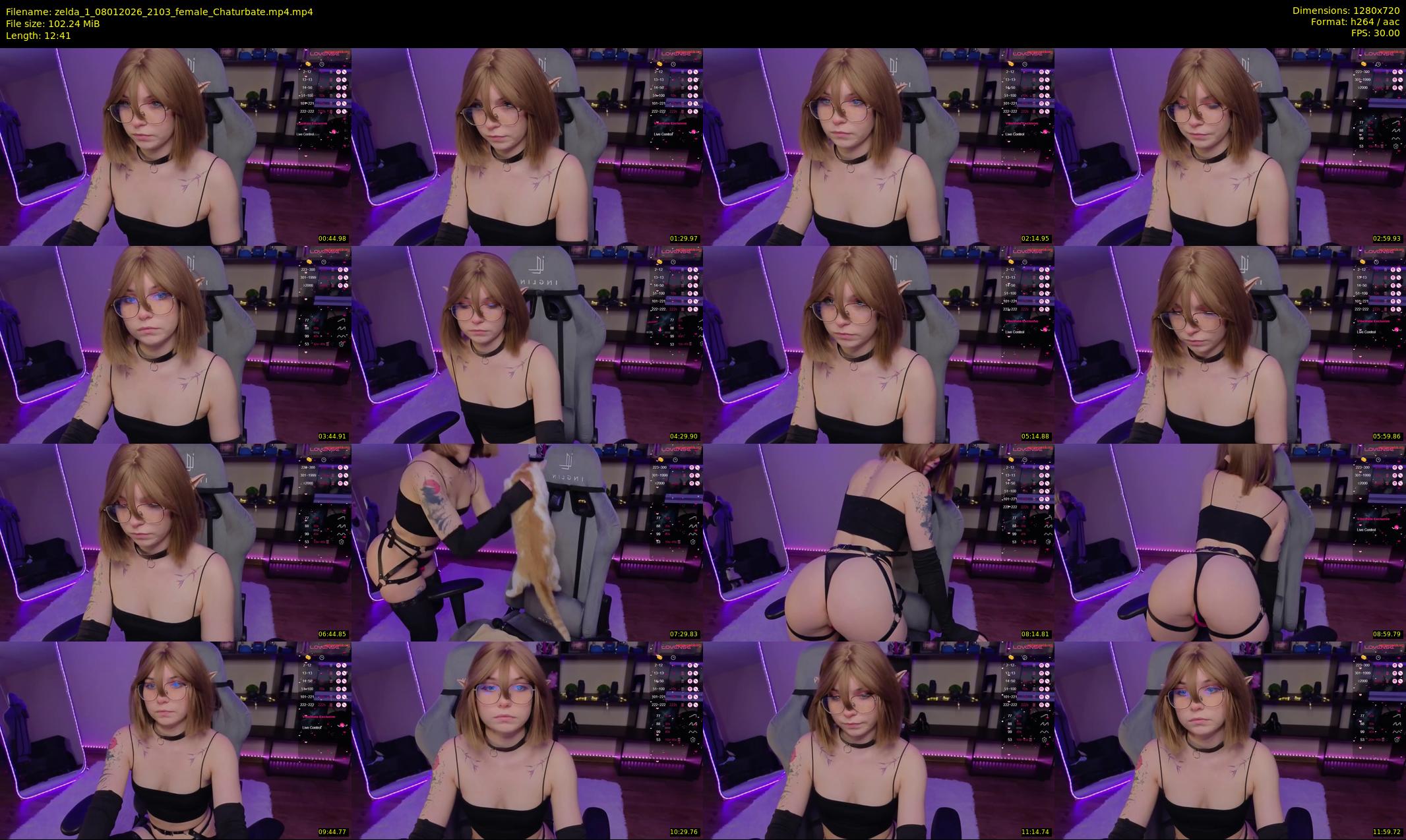 zelda_1 — 13 minute Chaturbate female cam show recording, 720p, Jan 8, 2026