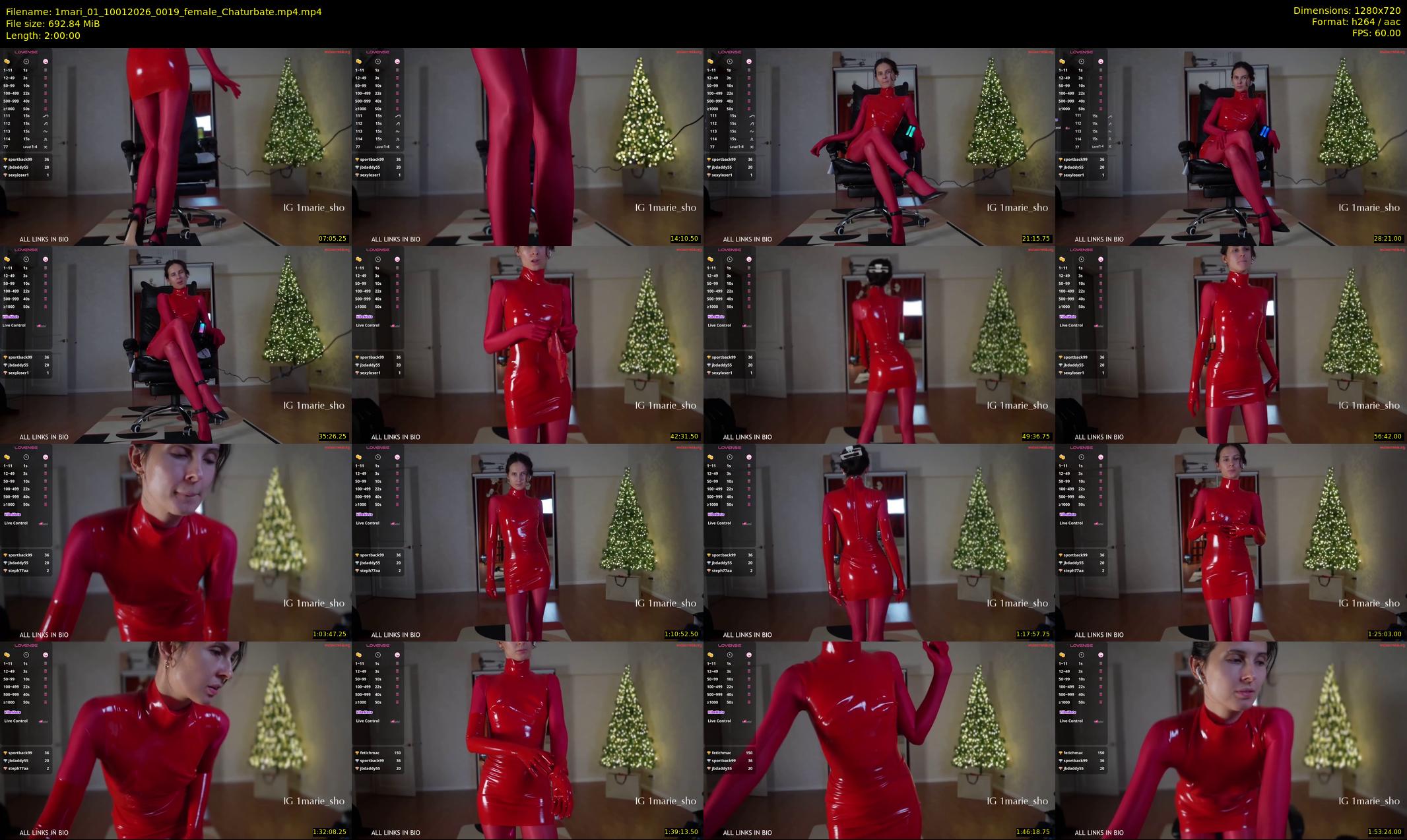 1mari_01 — 120 minute Chaturbate female cam show recording, 720p, Jan 10, 2026