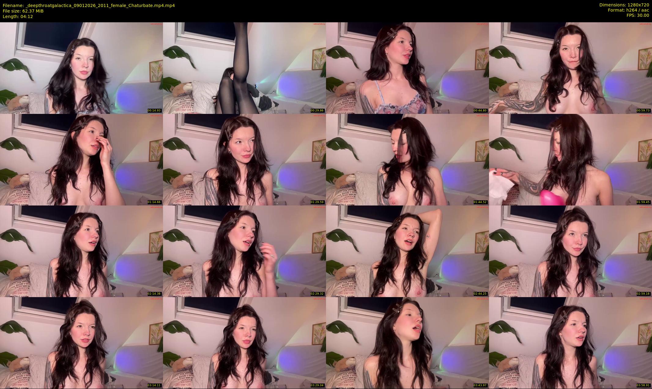 _deepthroatgalactica — 5 minute Chaturbate couple cam show recording, 720p, Jan 9, 2026