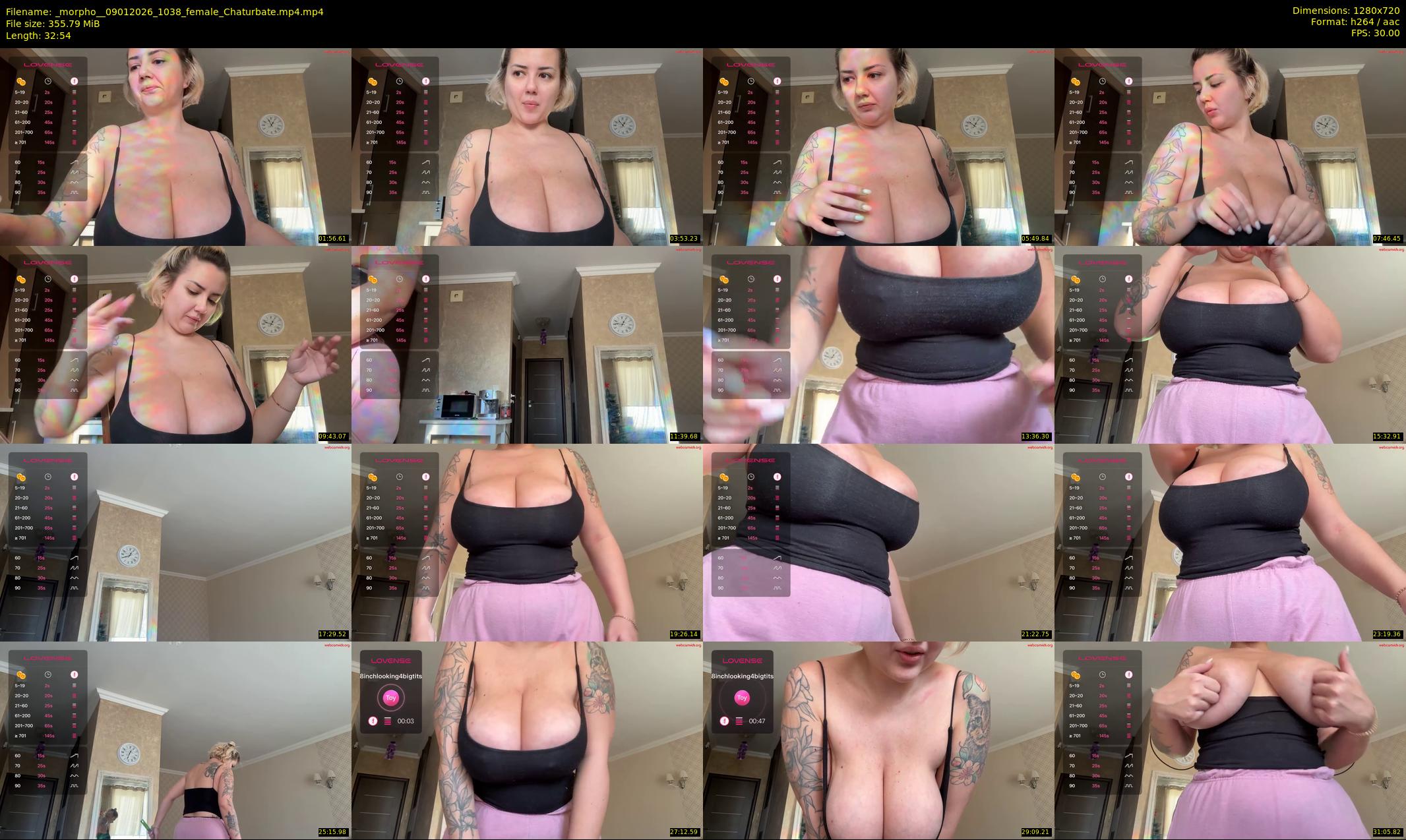 _morpho_ — 33 minute Chaturbate female cam show recording, 720p, Jan 9, 2026