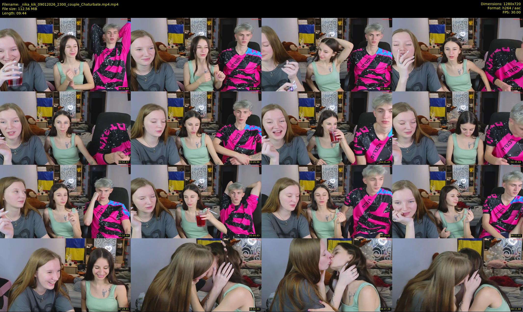 _nika_kik — 10 minute Chaturbate female cam show recording, 720p, Jan 9, 2026