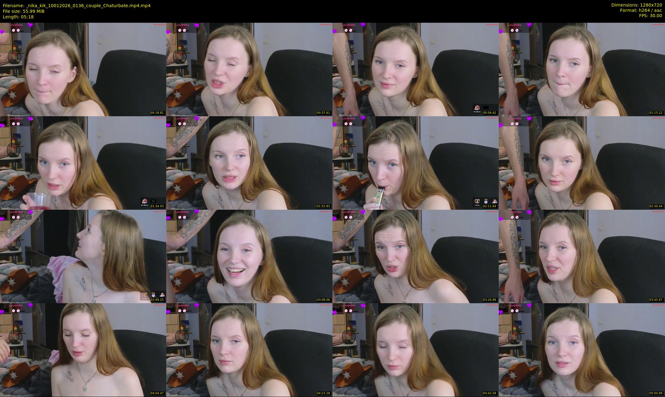 _nika_kik — 6 minute Chaturbate female cam show recording, 720p, Jan 10, 2026