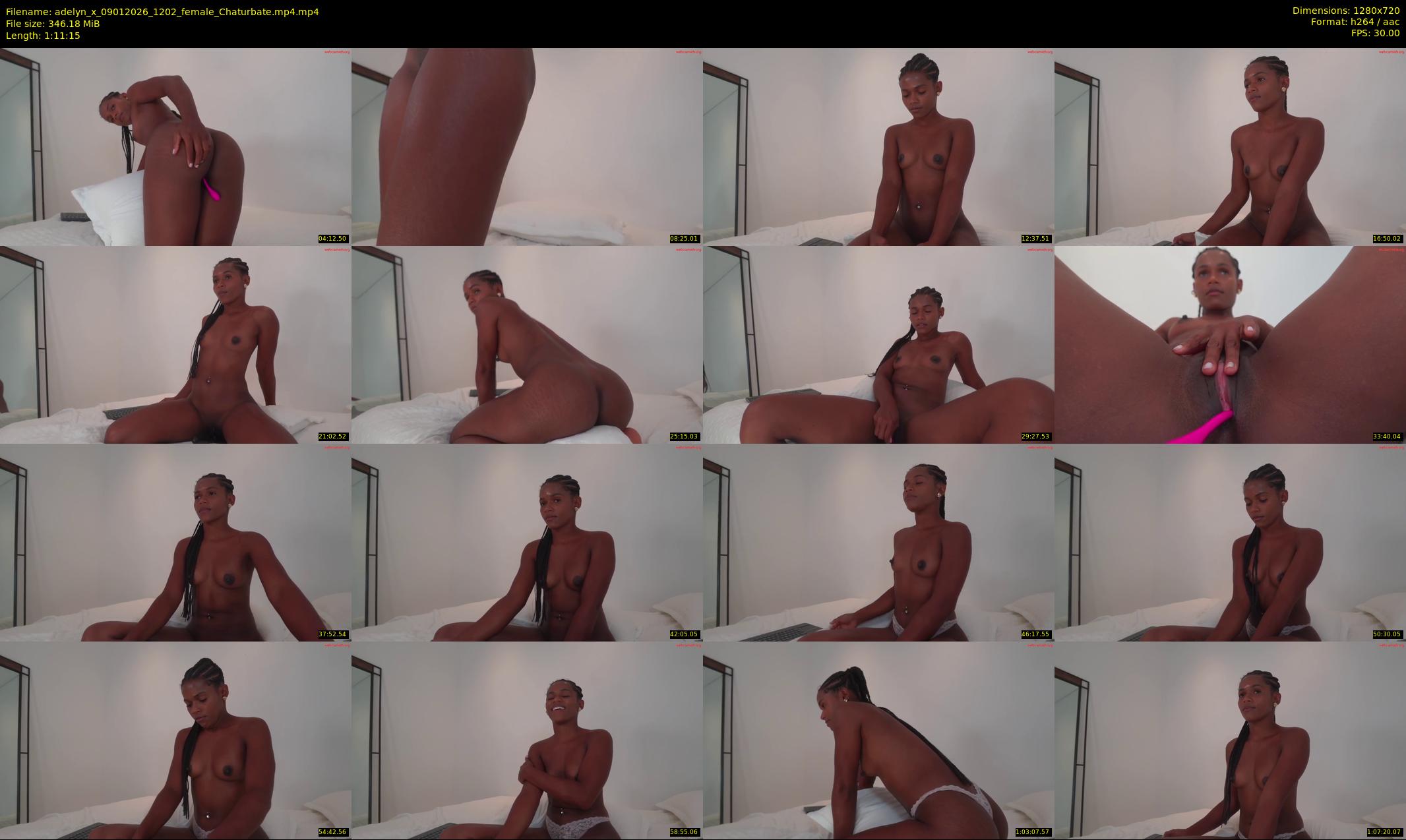 adelyn_x — 72 minute Chaturbate female cam show recording, 720p, Jan 9, 2026