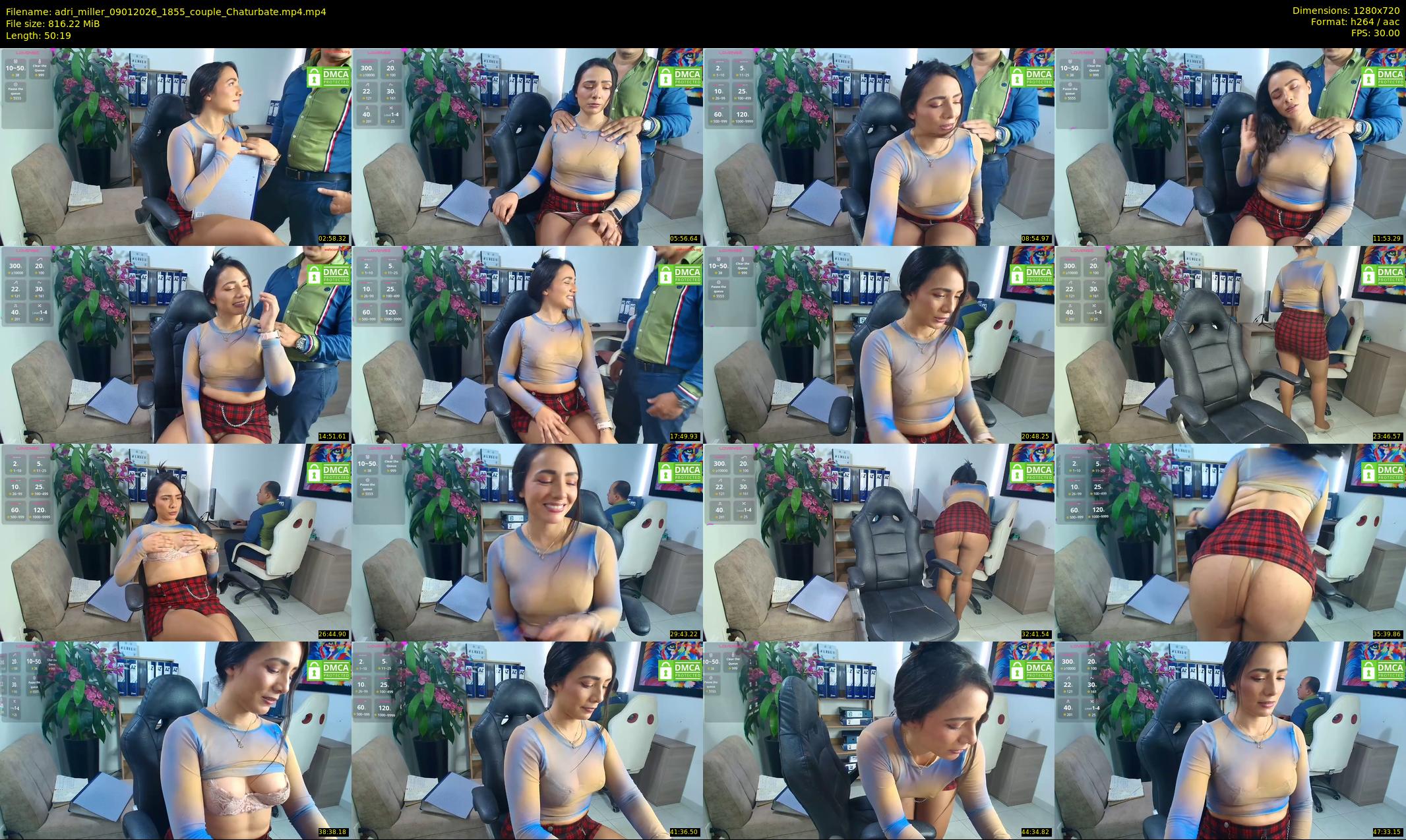 adri_miller — 51 minute Chaturbate couple cam show recording, 720p, Jan 9, 2026