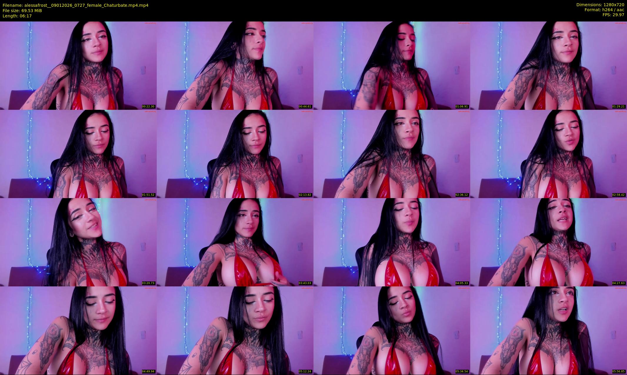 alessafrost_ — 7 minute Chaturbate female cam show recording, 720p, Jan 9, 2026