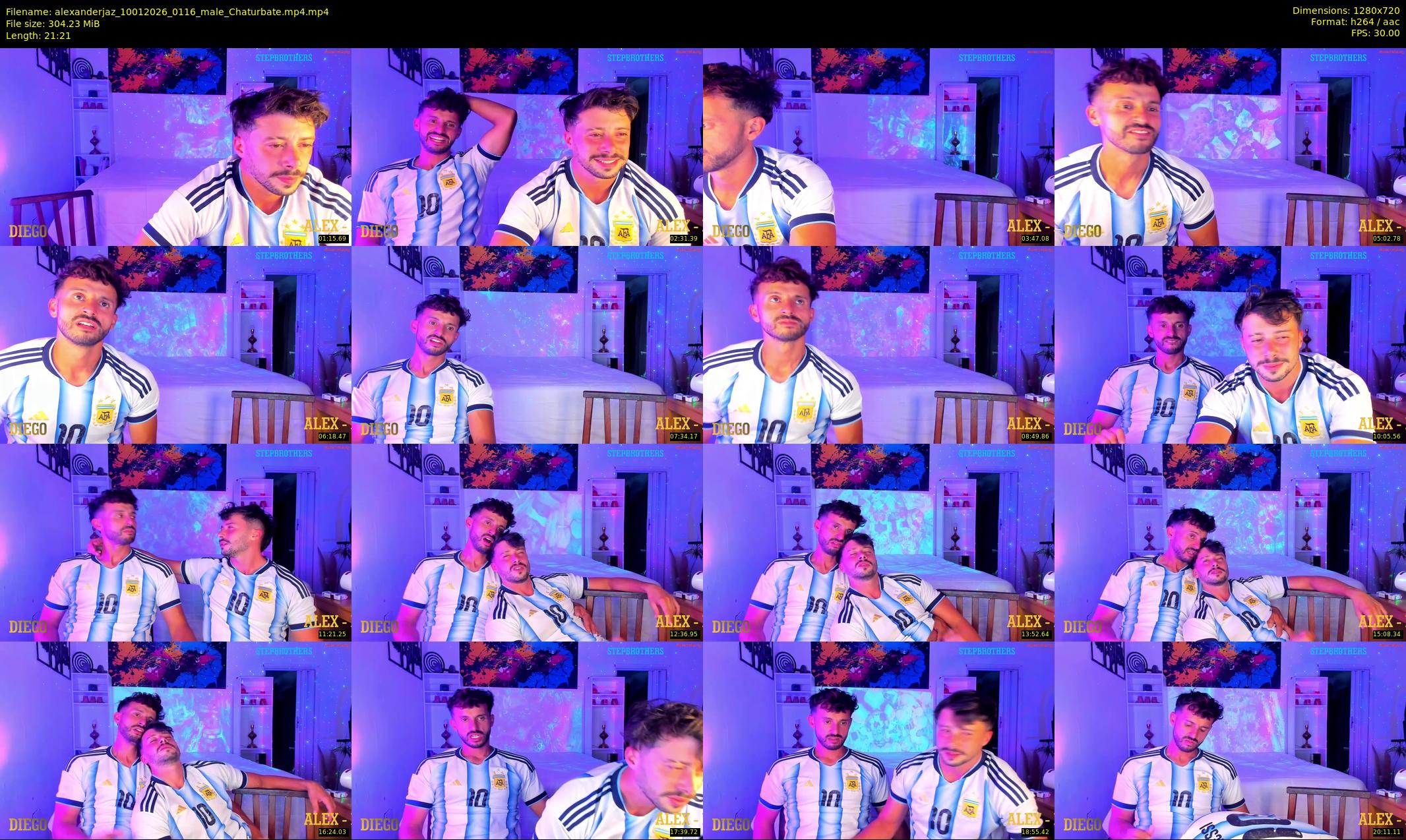 alexanderjaz — 22 minute Chaturbate male cam show recording, 720p, Jan 10, 2026
