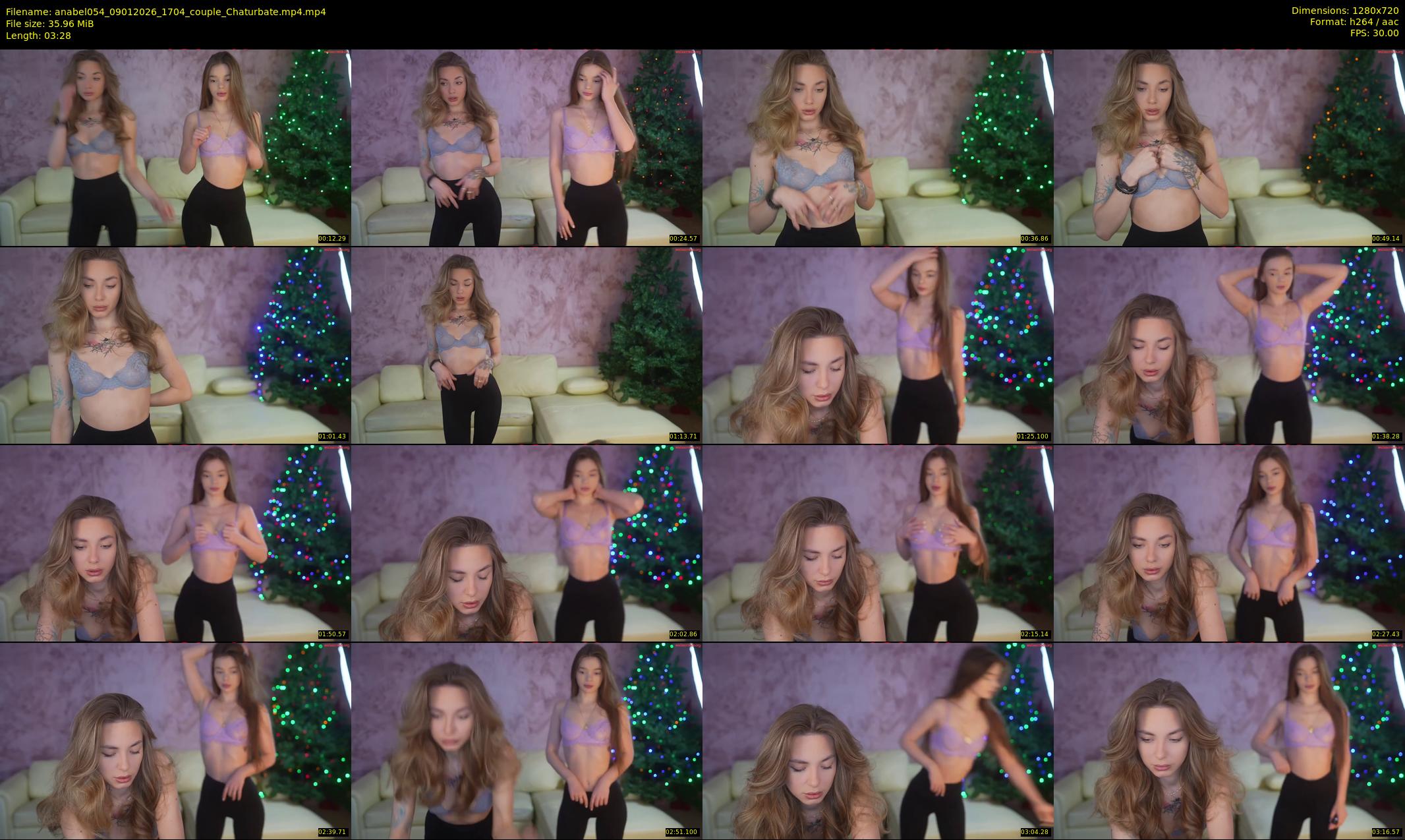 anabel054 — 4 minute Chaturbate female cam show recording, 720p, Jan 9, 2026