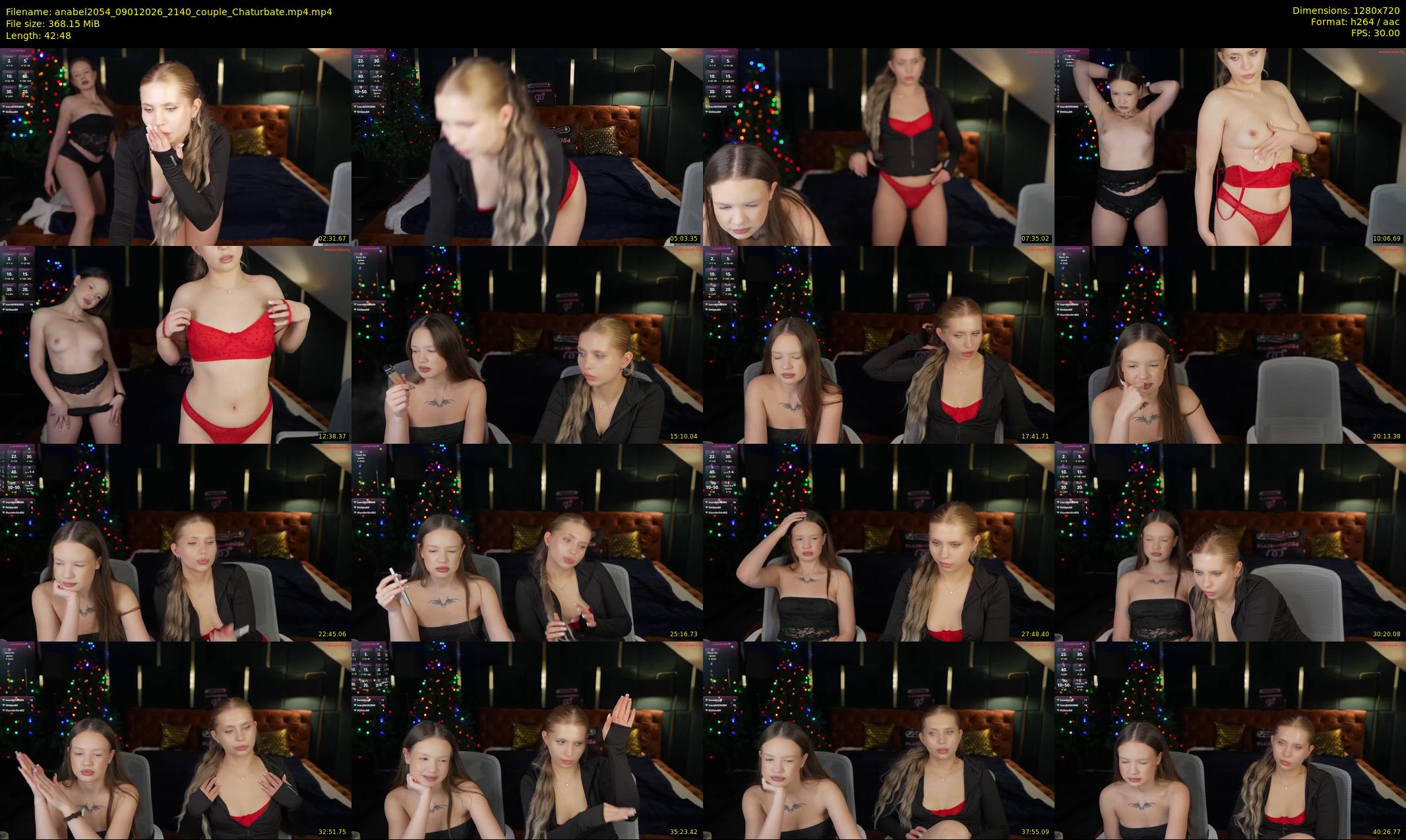 anabel2054 — 43 minute Chaturbate female cam show recording, 720p, Jan 9, 2026