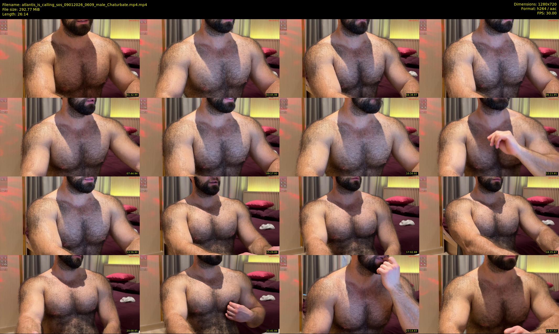atlantis_is_calling_sos — 27 minute Chaturbate male cam show recording, 720p, Jan 9, 2026