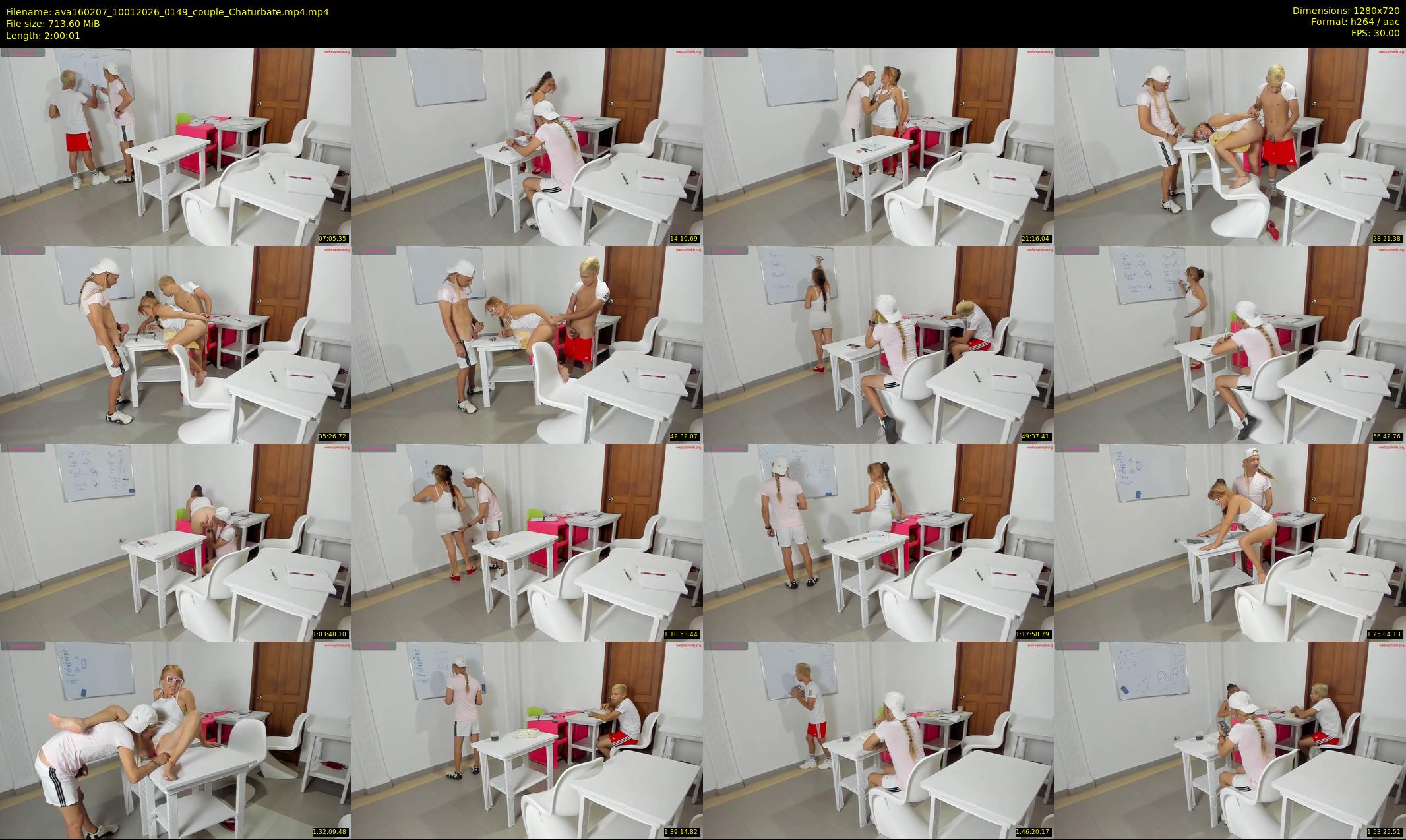 ava160207 — 121 minute Chaturbate couple cam show recording, 720p, Jan 10, 2026
