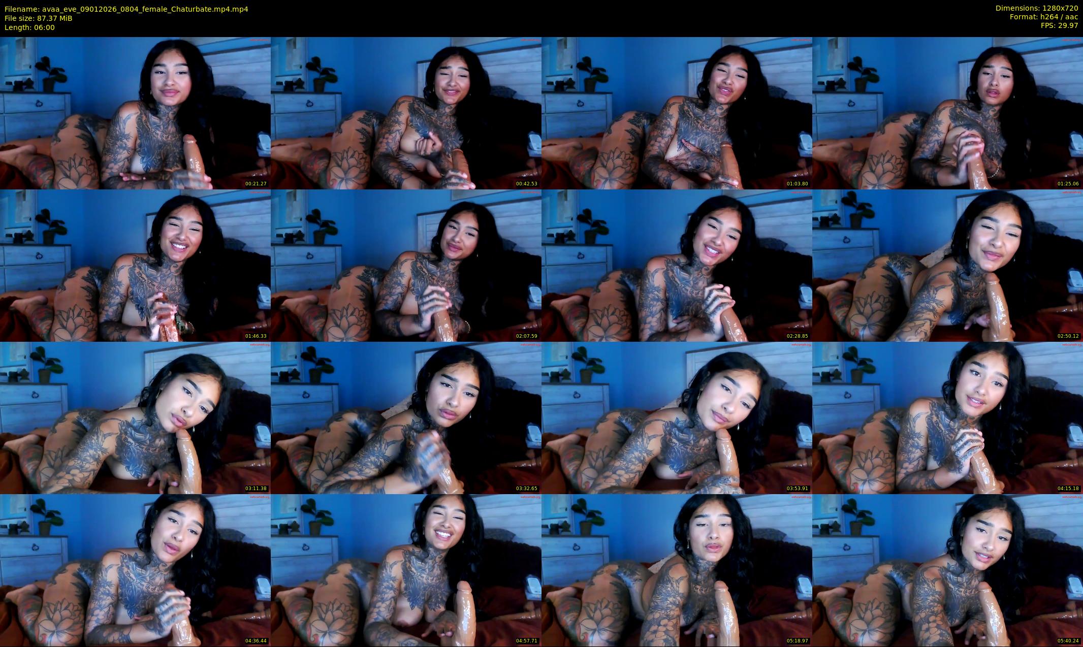 avaa_eve — 6 minute Chaturbate female cam show recording, 720p, Jan 9, 2026