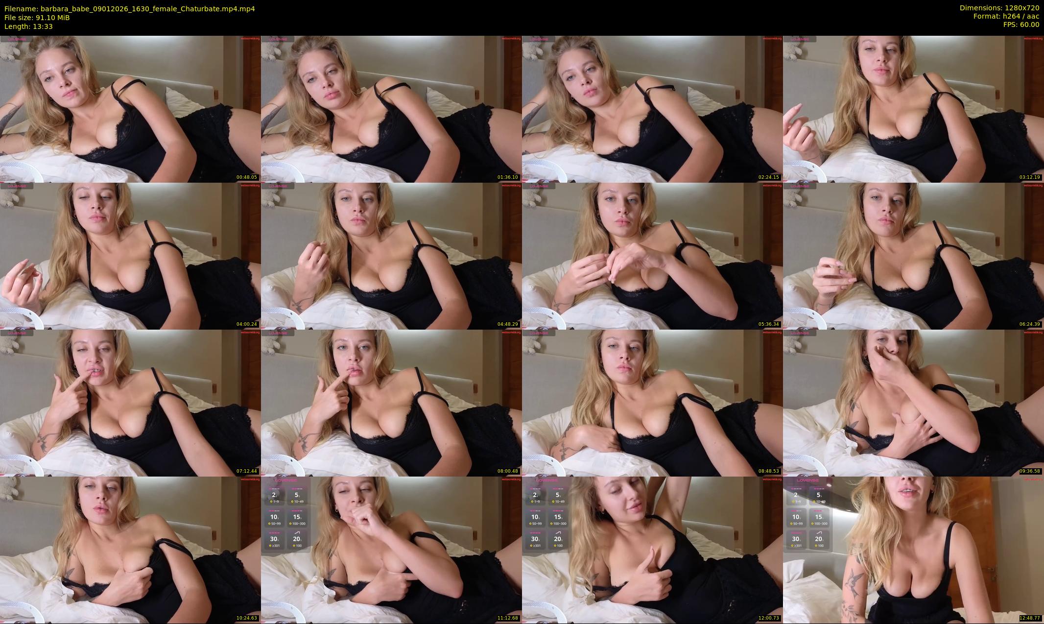 barbara_babe — 14 minute Chaturbate female cam show recording, 720p, Jan 9, 2026