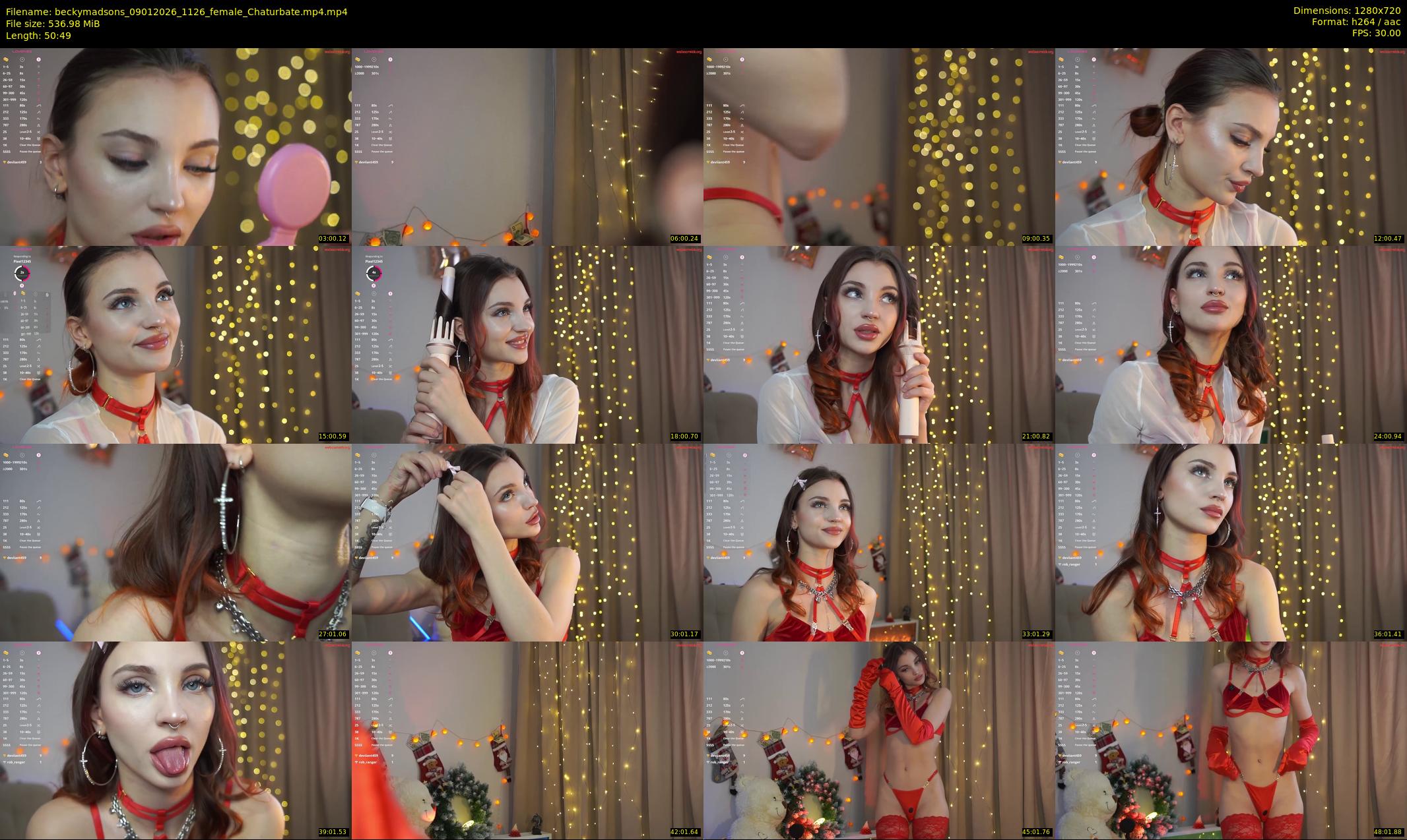 beckymadsons — 51 minute Chaturbate female cam show recording, 720p, Jan 9, 2026