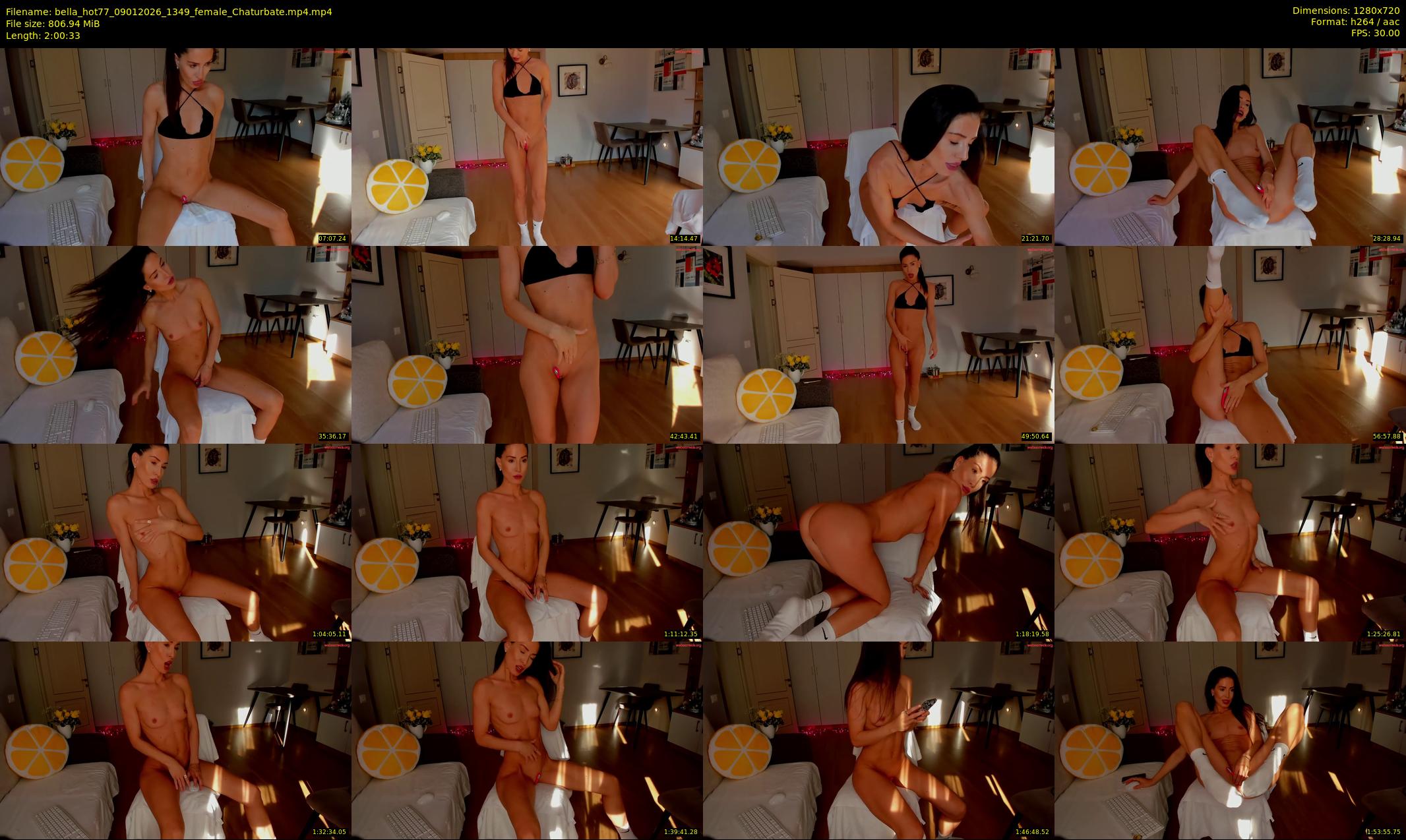bella_hot77 — 121 minute Chaturbate female cam show recording, 720p, Jan 9, 2026