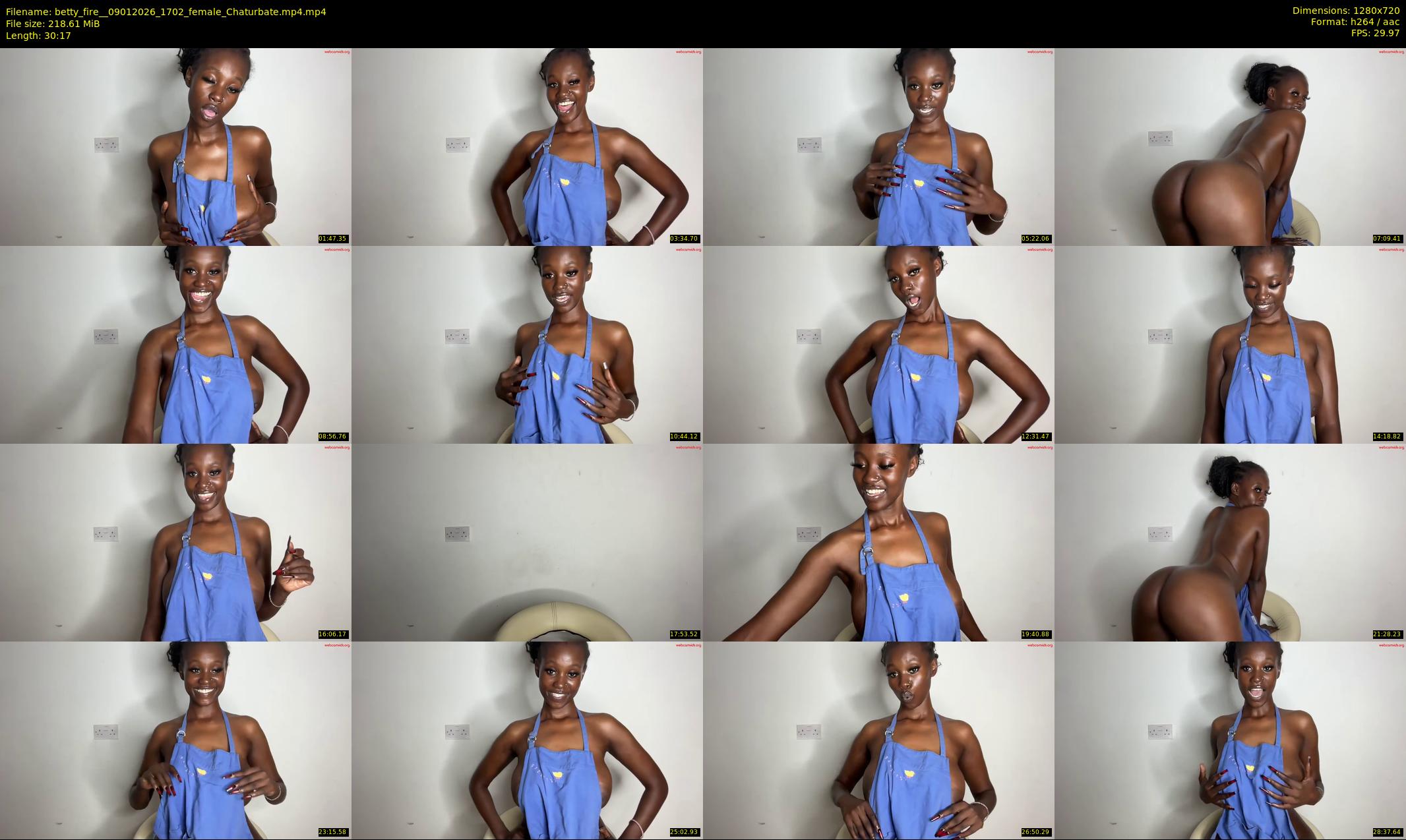 betty_fire_ — 31 minute Chaturbate female cam show recording, 720p, Jan 9, 2026