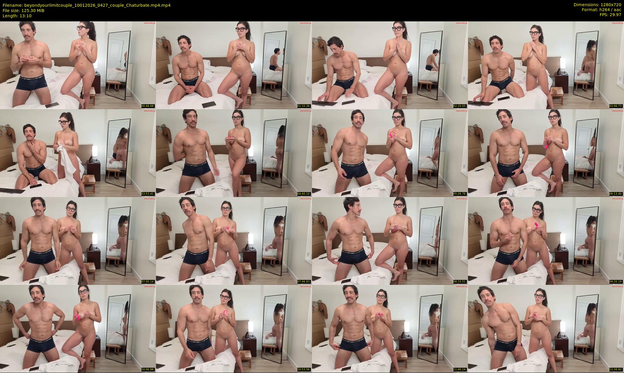 beyondyourlimitcouple — 14 minute Chaturbate couple cam show recording, 720p, Jan 10, 2026