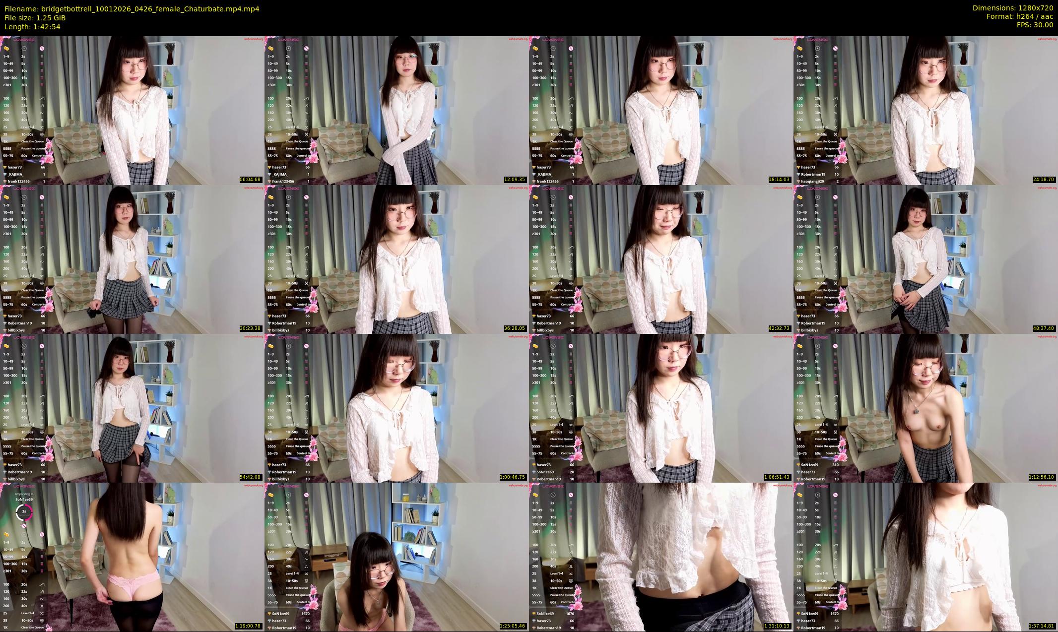 bridgetbottrell — 103 minute Chaturbate female cam show recording, 720p, Jan 10, 2026