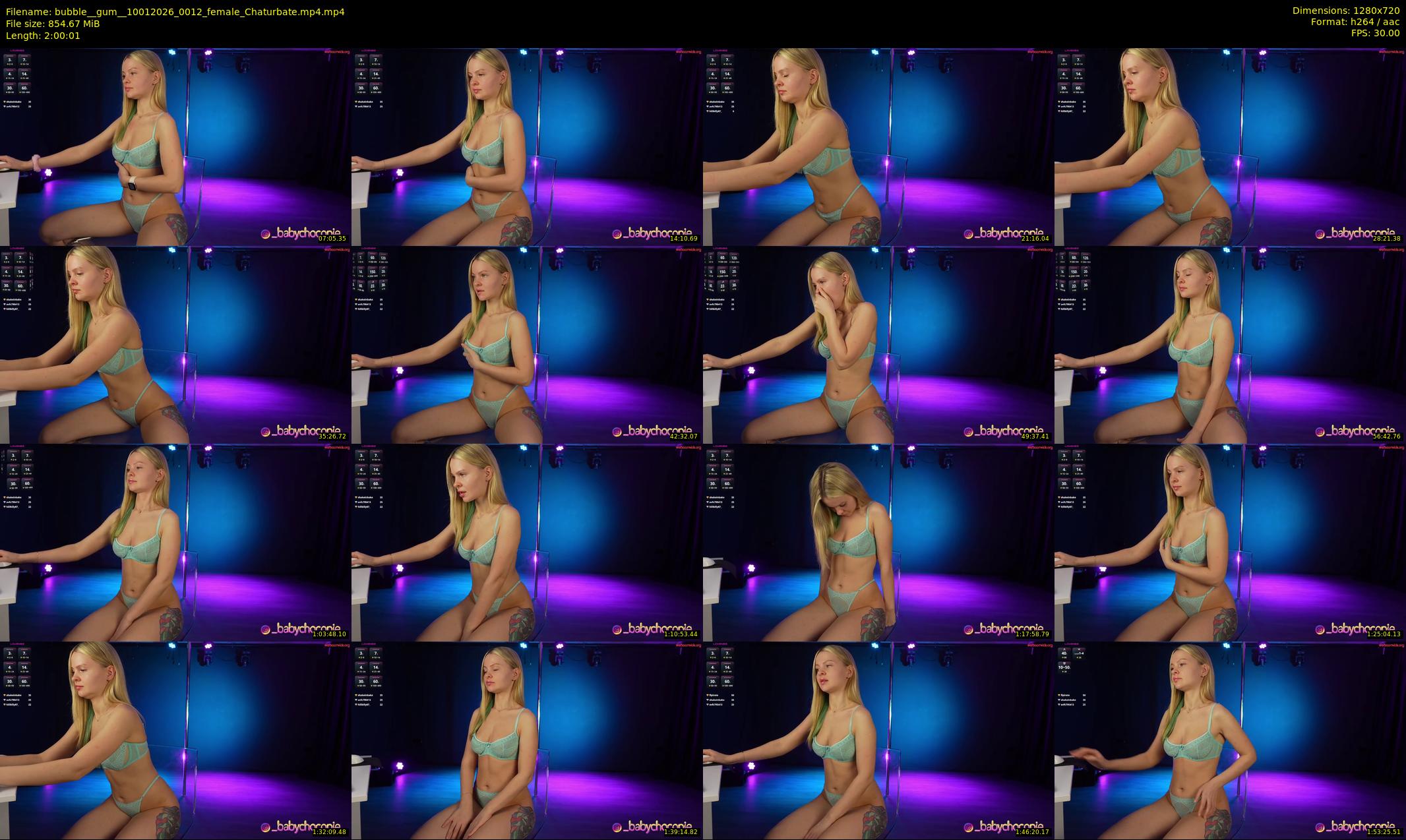 bubble__gum_ — 121 minute Chaturbate female cam show recording, 720p, Jan 10, 2026