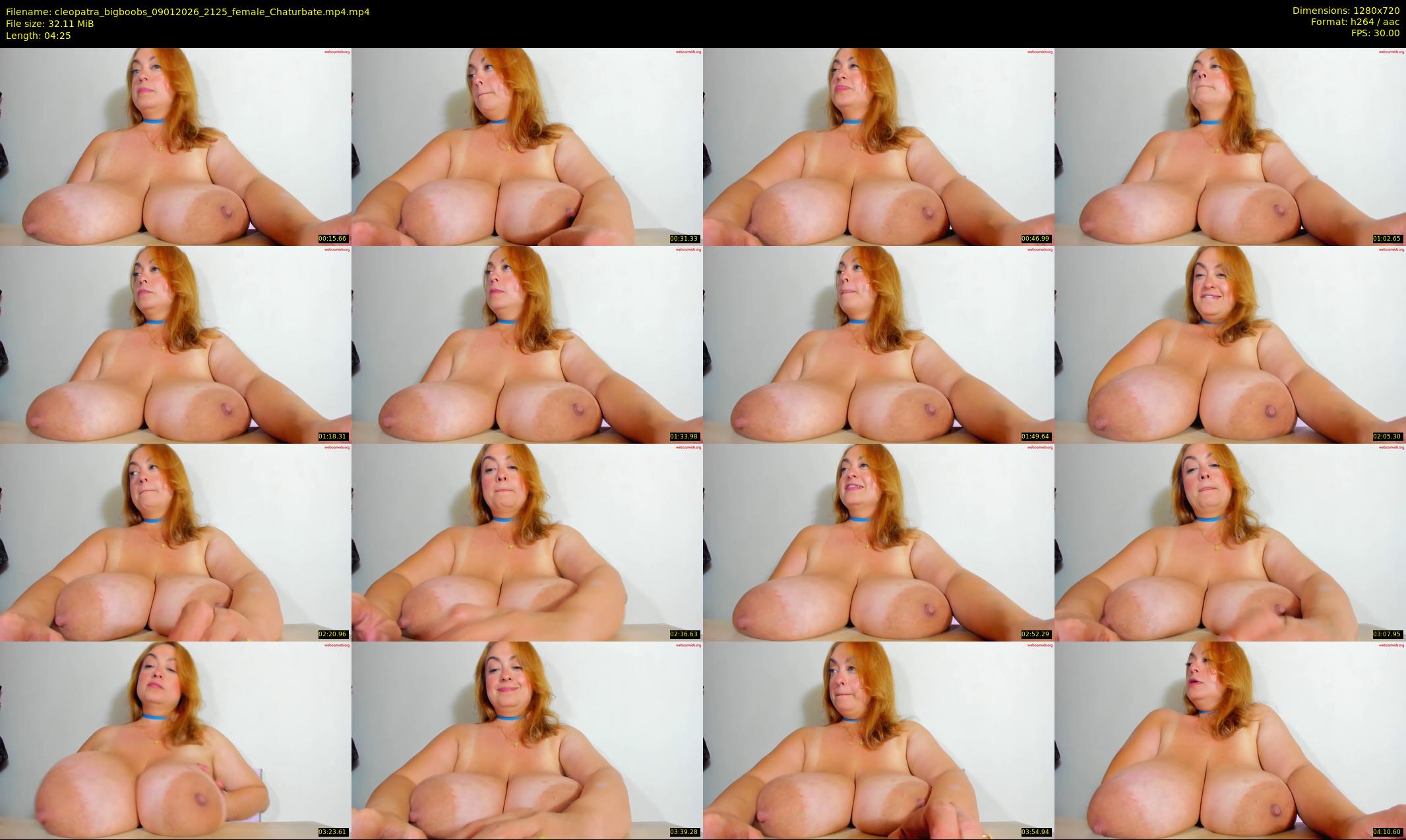 cleopatra_bigboobs — 5 minute Chaturbate female cam show recording, 720p, Jan 9, 2026