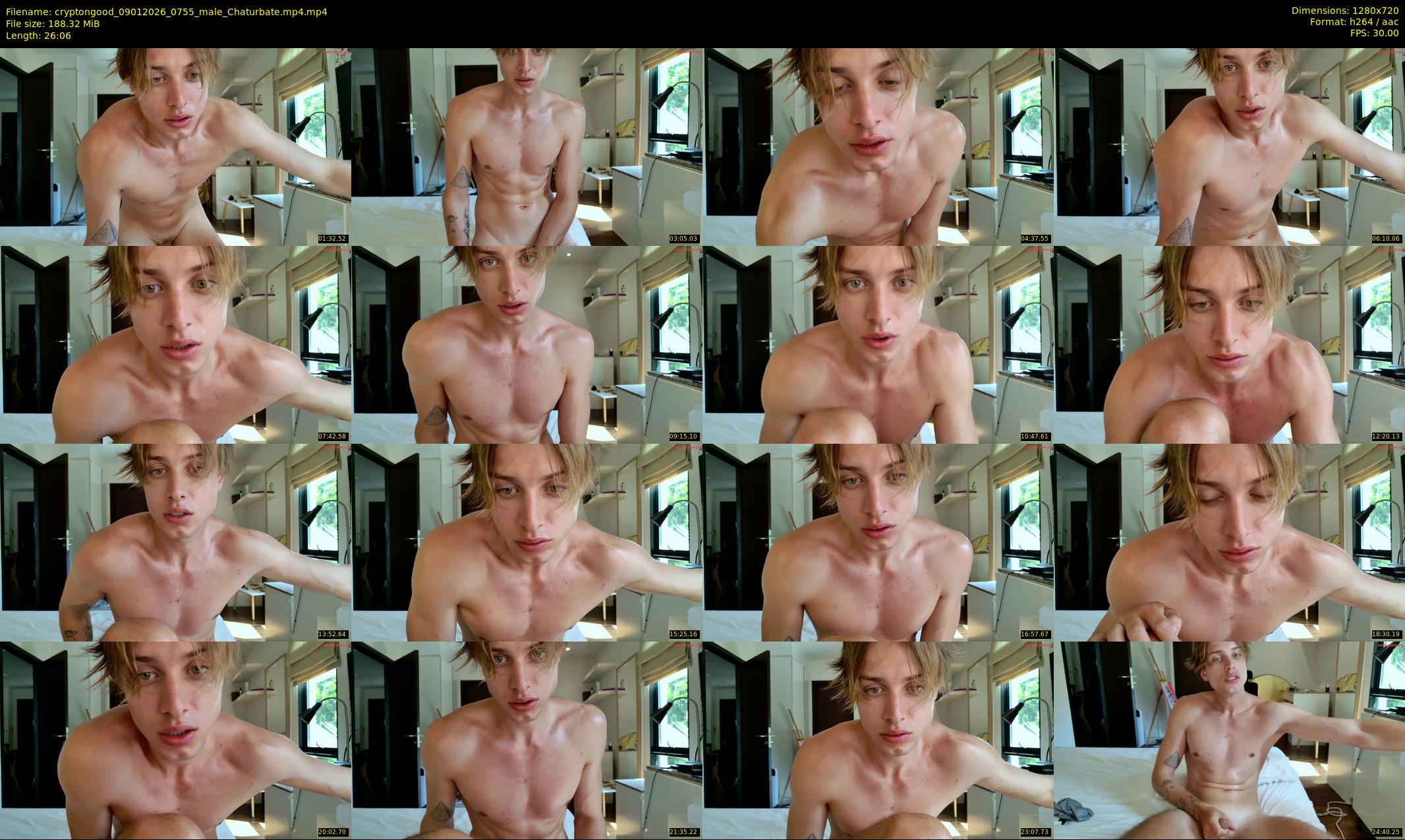 cryptongood — 27 minute Chaturbate male cam show recording, 720p, Jan 9, 2026