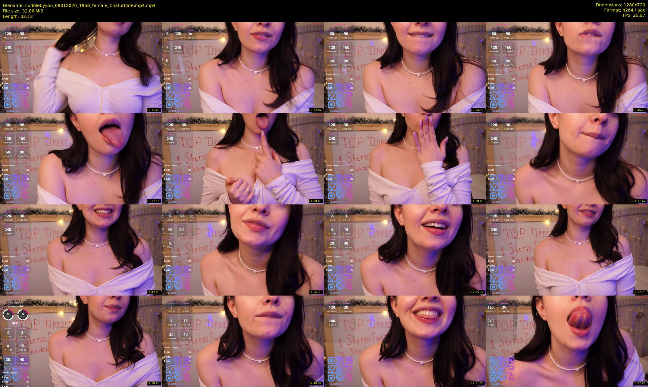 cuddlebyyou — 4 minute Chaturbate female cam show recording, 720p, Jan 9, 2026