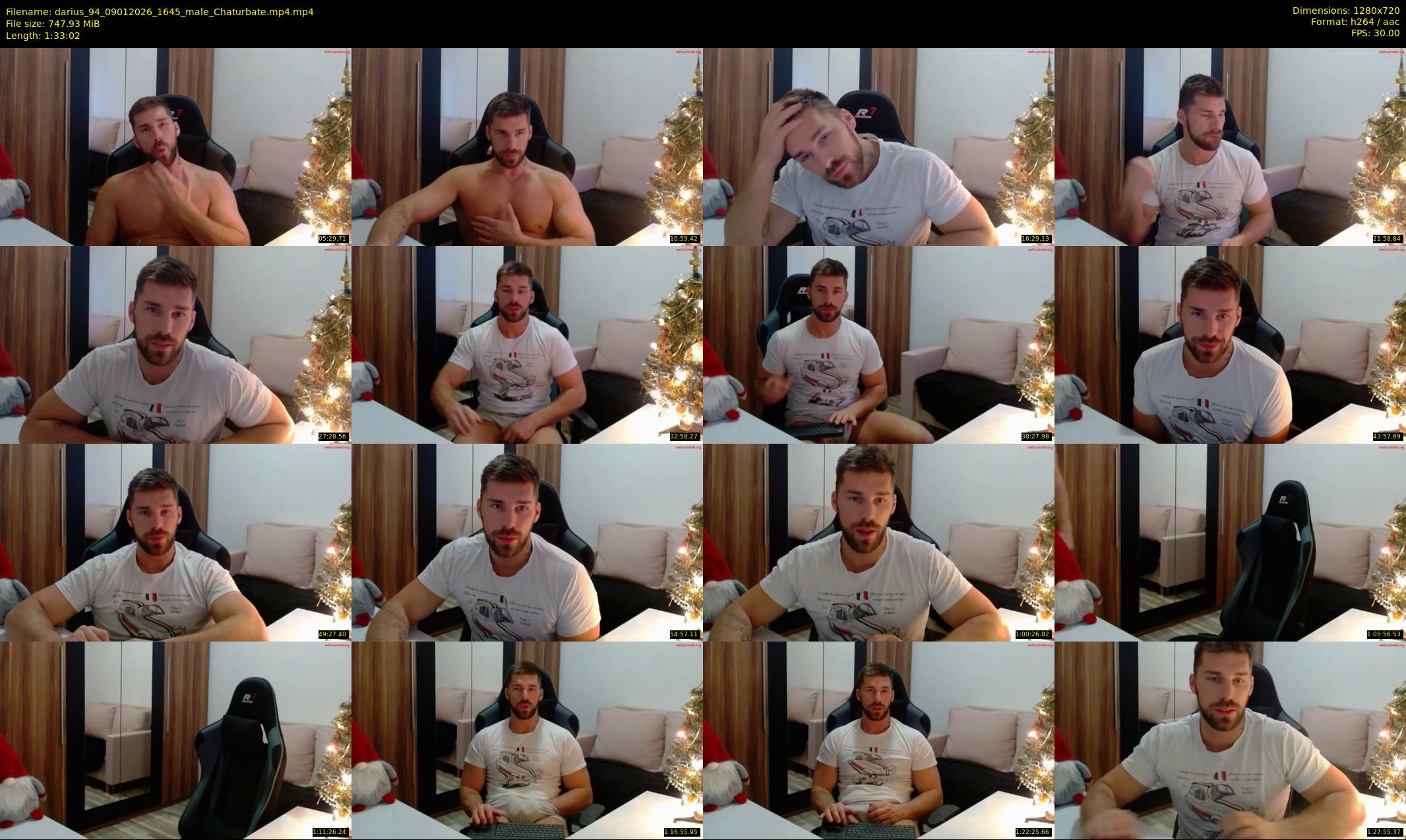 darius_94 — 94 minute Chaturbate male cam show recording, 720p, Jan 9, 2026